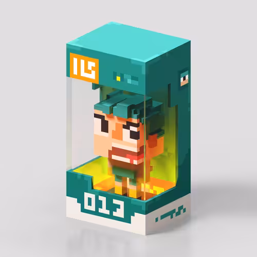Voxel Toys NFTs: 013 Super K