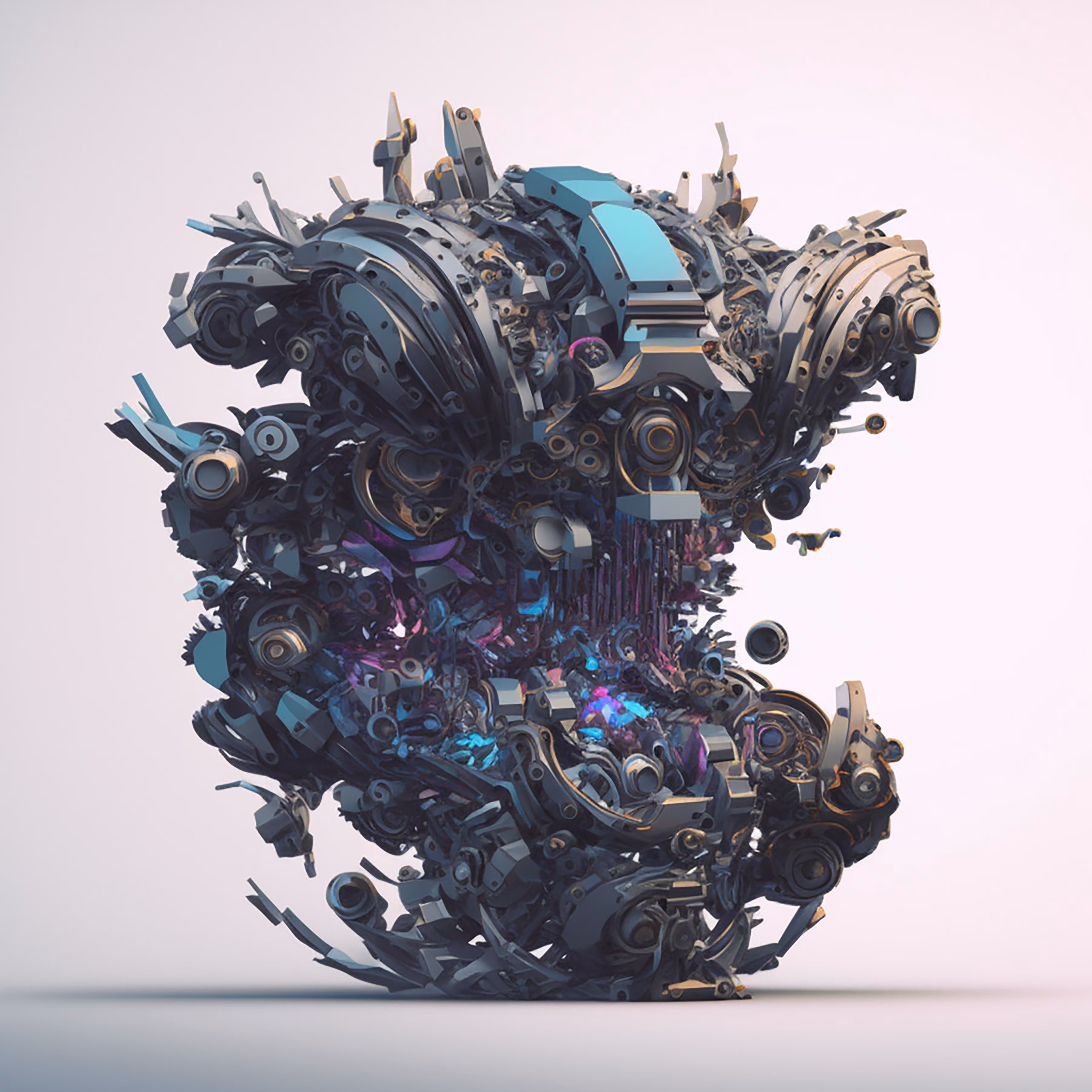 The Birth of AI Sculptures #232