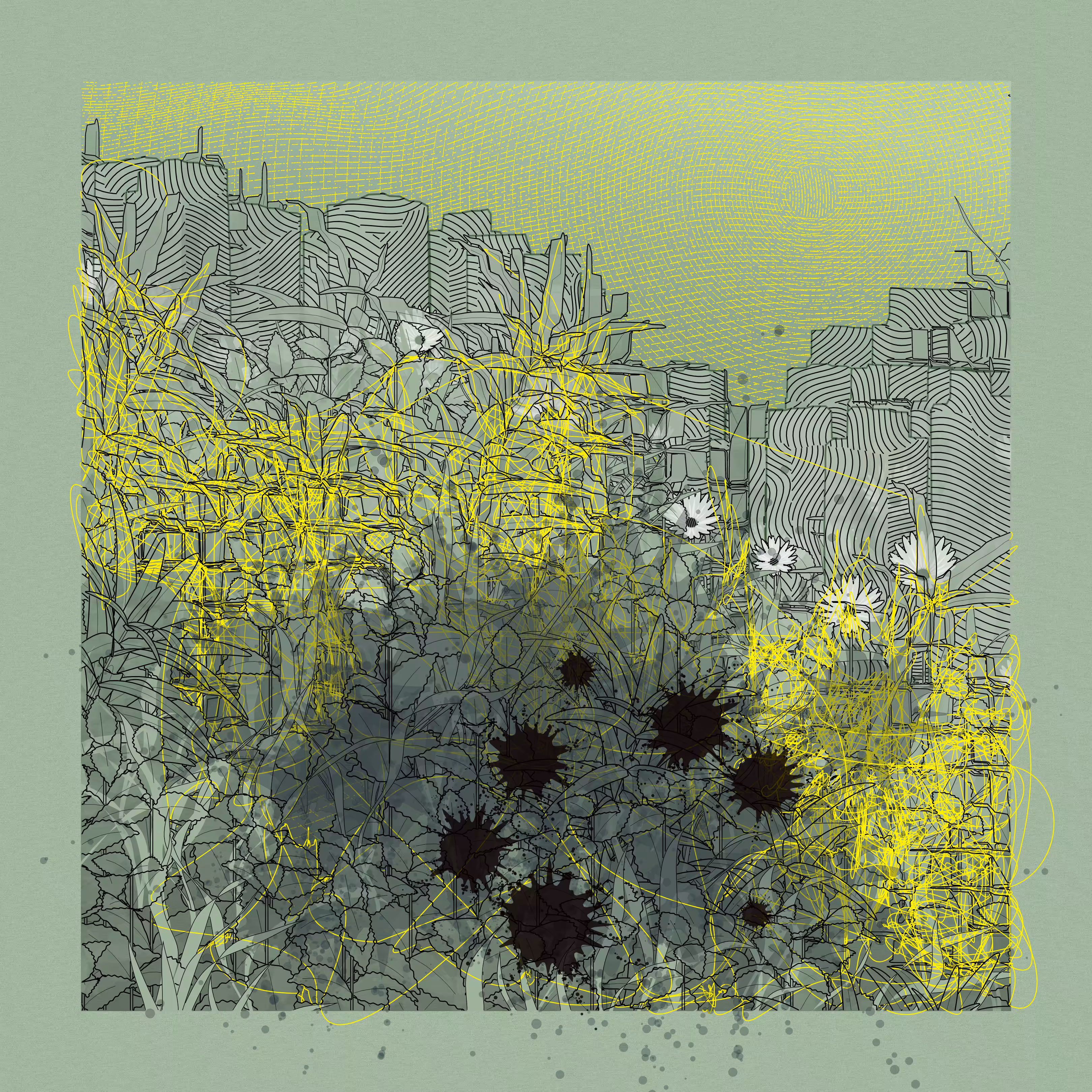 Landscape with Carbon Capture #7015