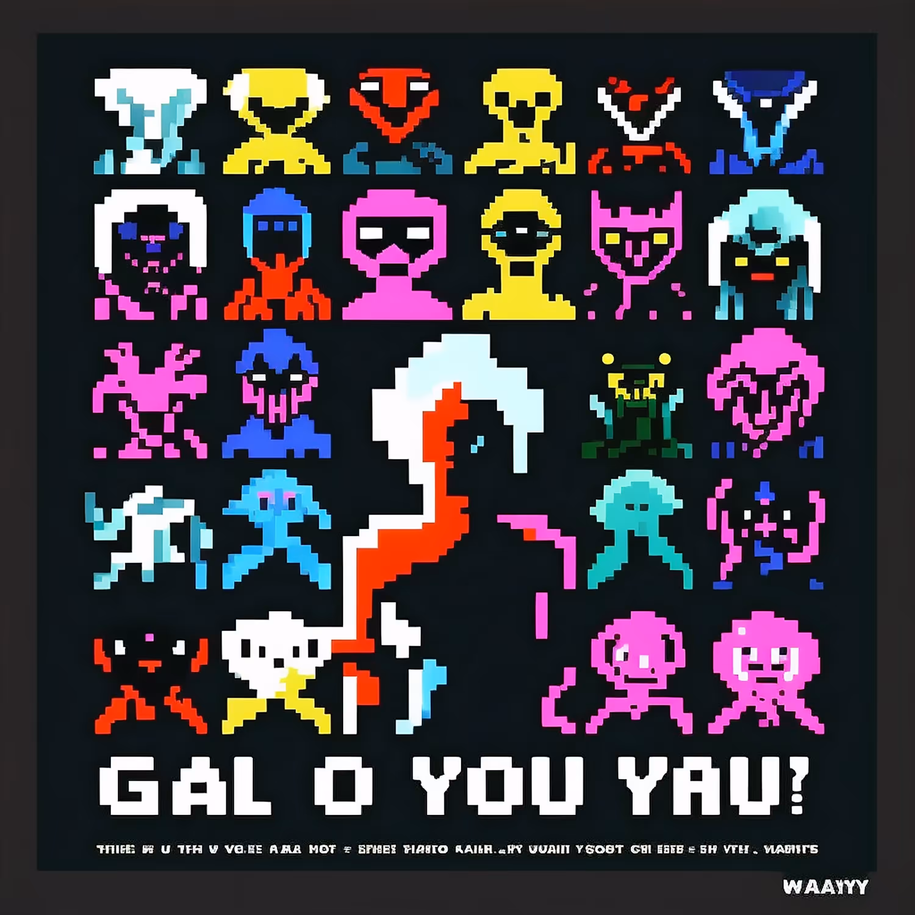 Pixel Game Posters #41