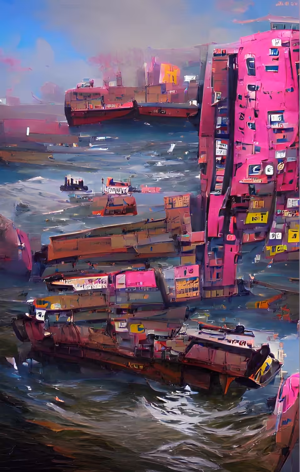 When the Barge Runs Aground No. 7