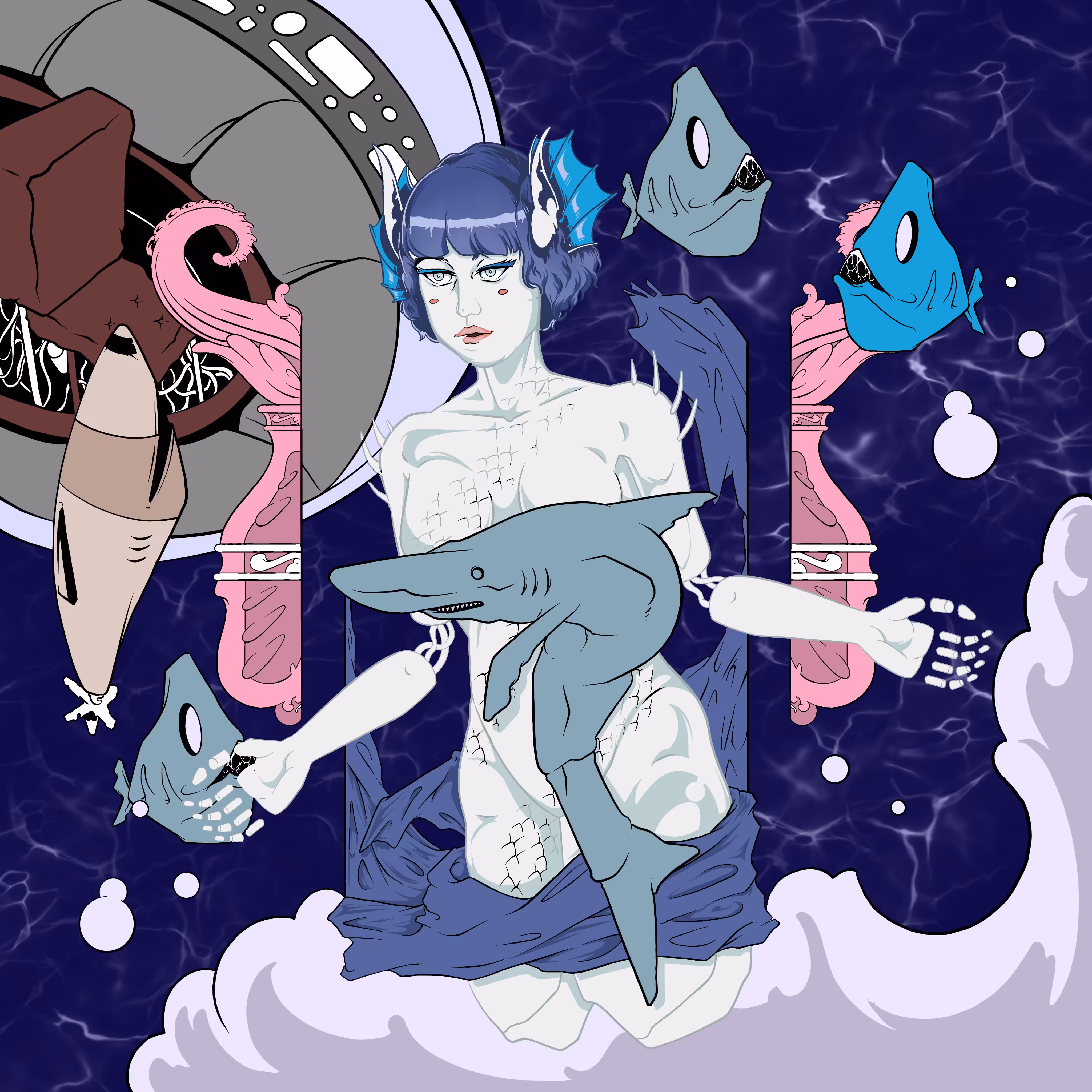 Exclusive #1 aqua lady