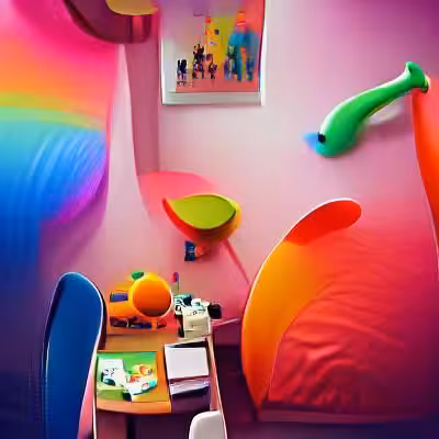 Colorful Play Room