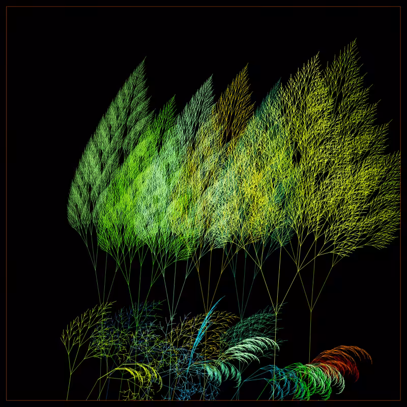Fractal Forest #104