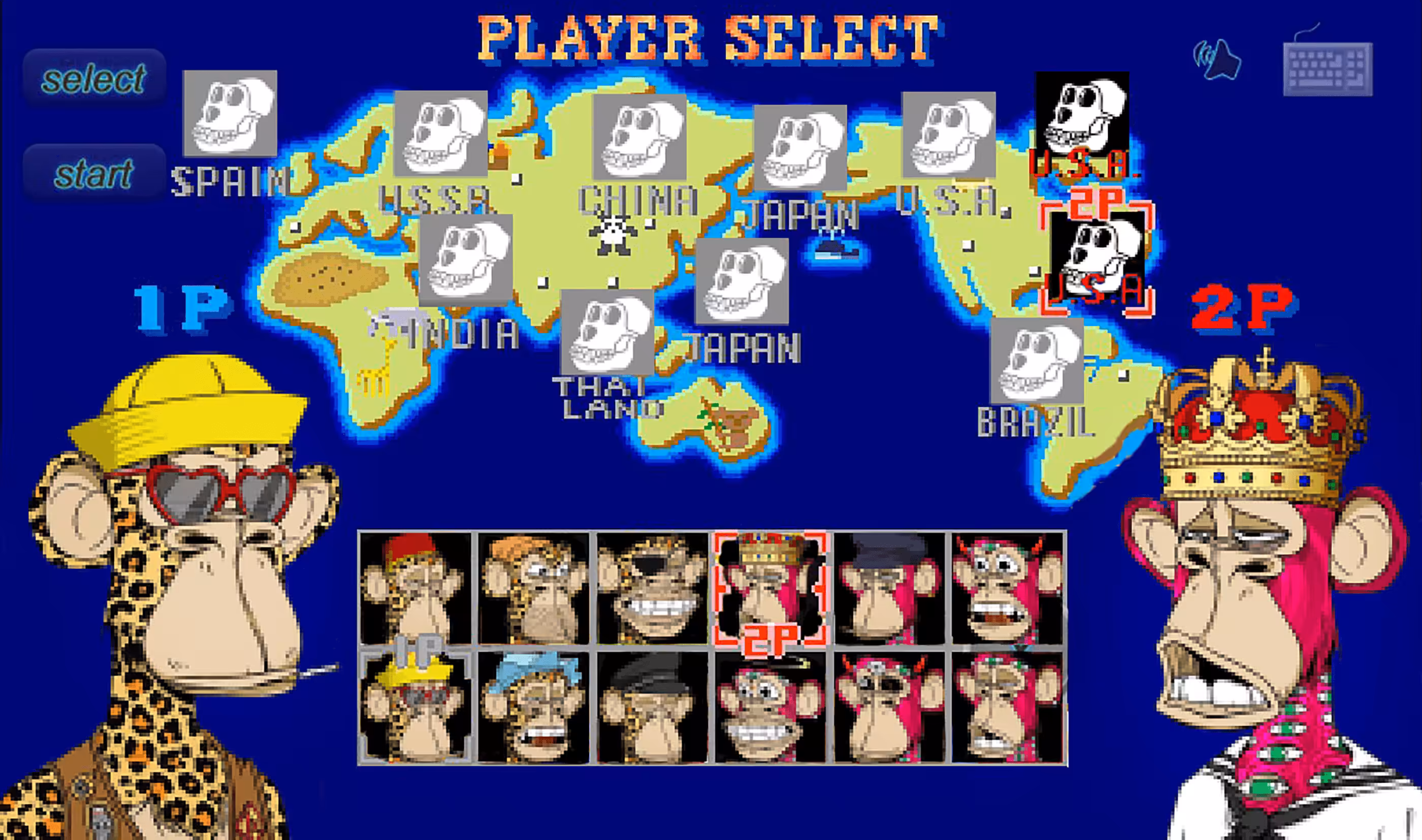 Cheetah vs DMT Player Select