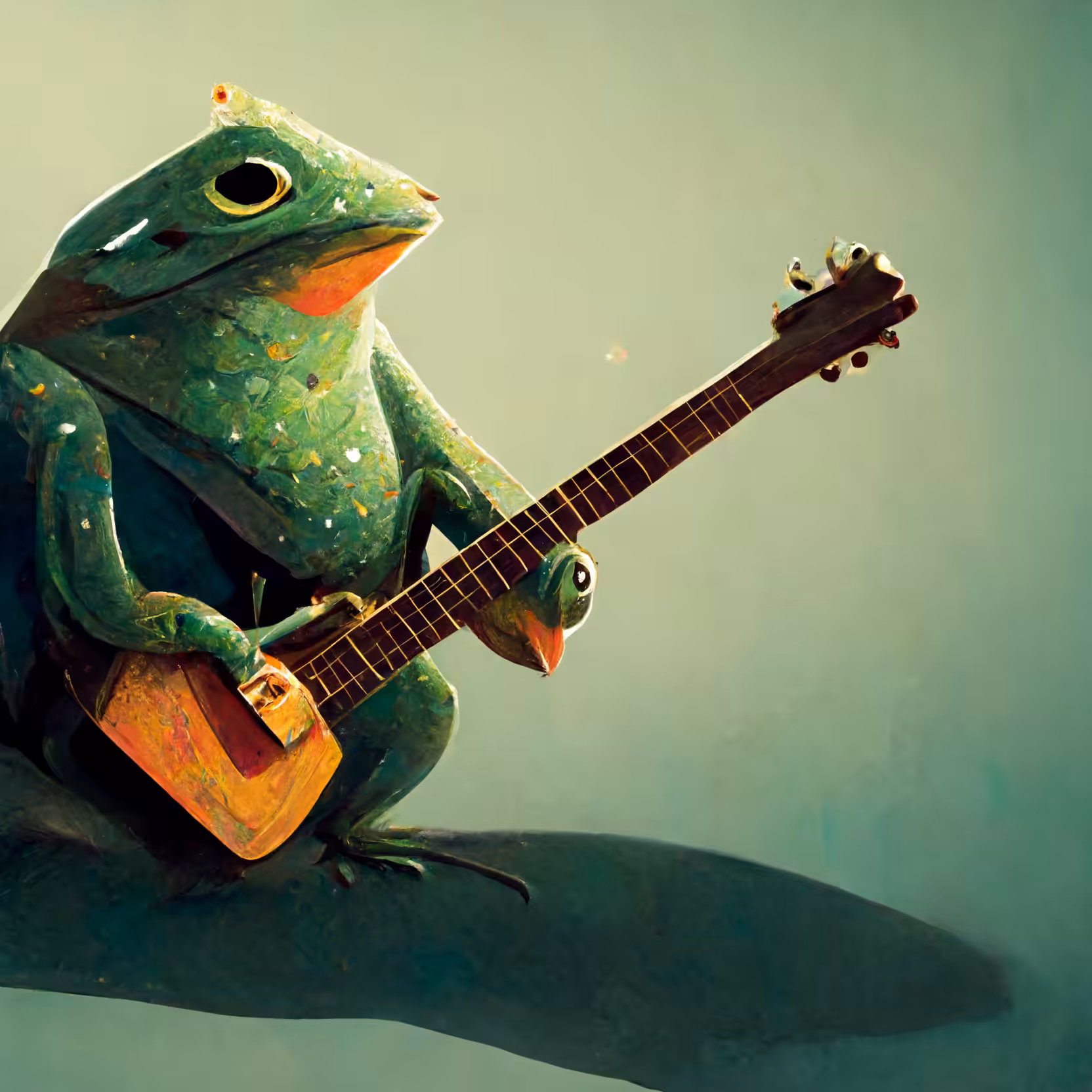 Guitar Frog