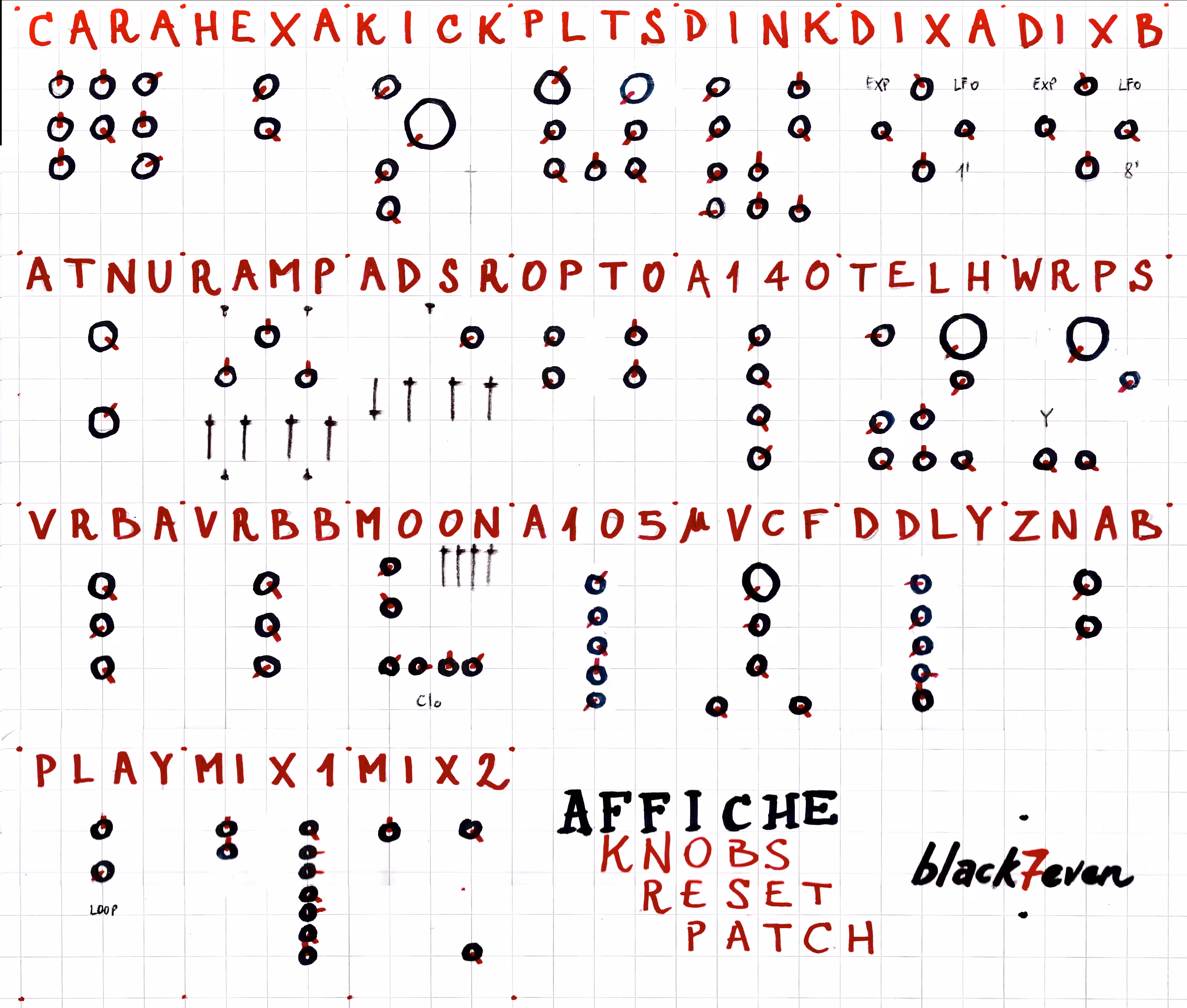 Affiche - Knobs Reset Patch