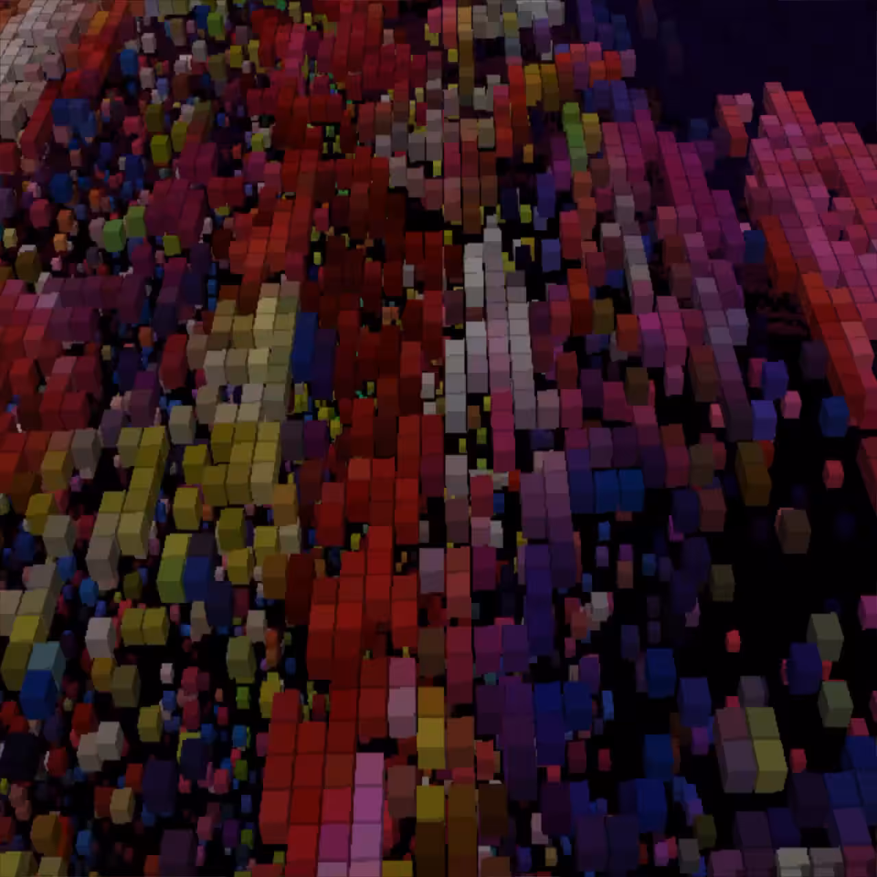 The world is a painting : Colored particles╢▓of the secret