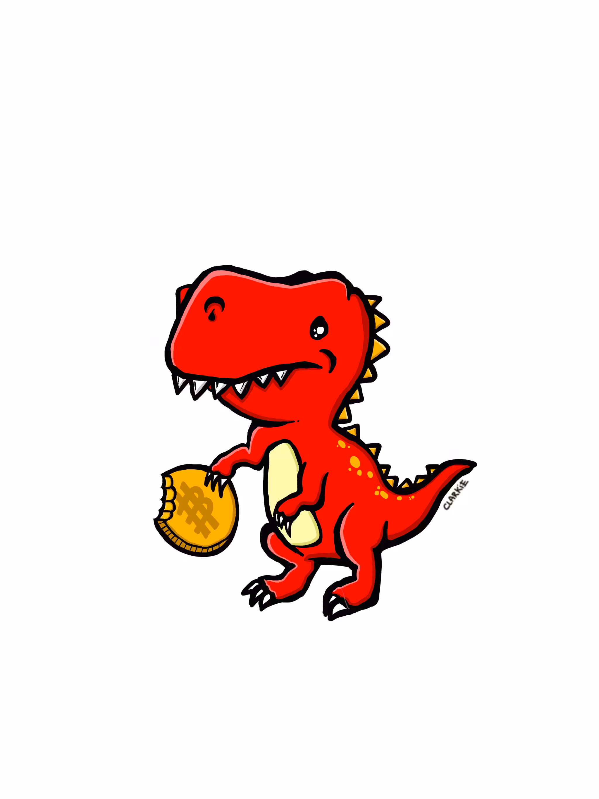 CryptoDoodlez48: fomosaurus 