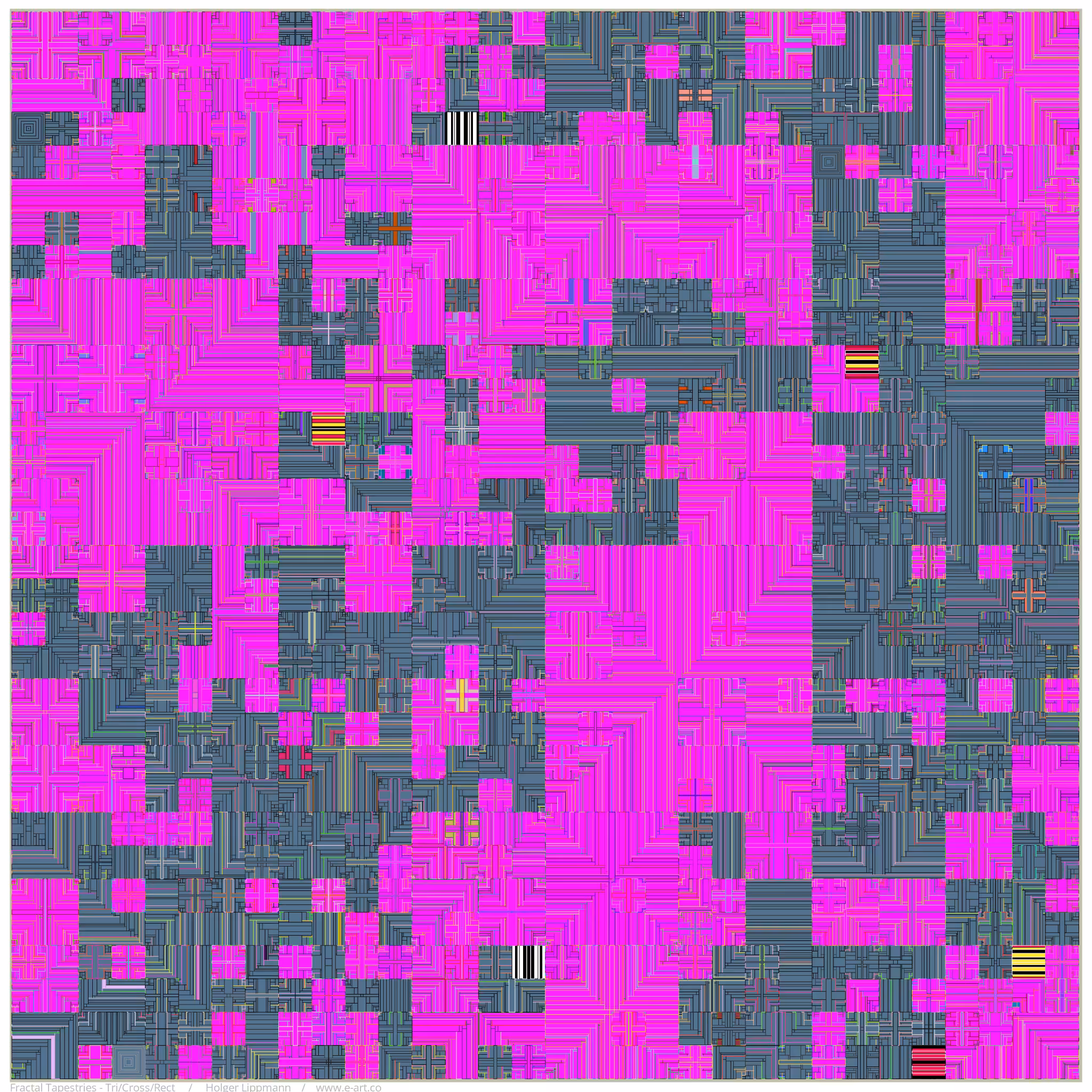 Fractal Tapestries: #1960