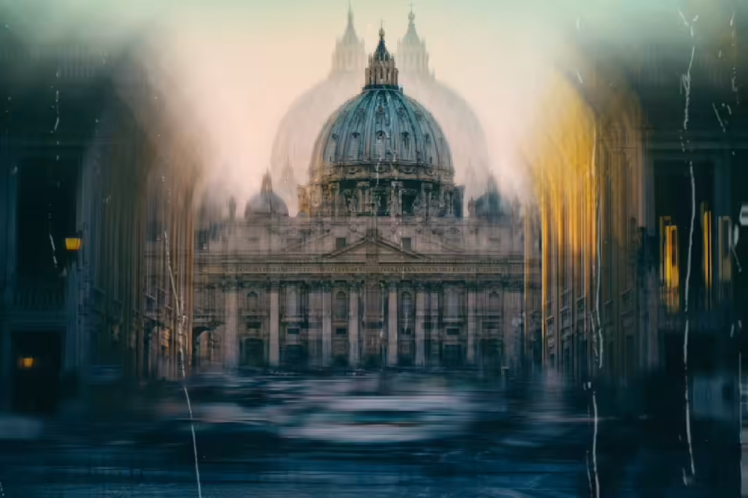 Vatican in Rain