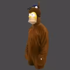 Homer Simpson the Horse