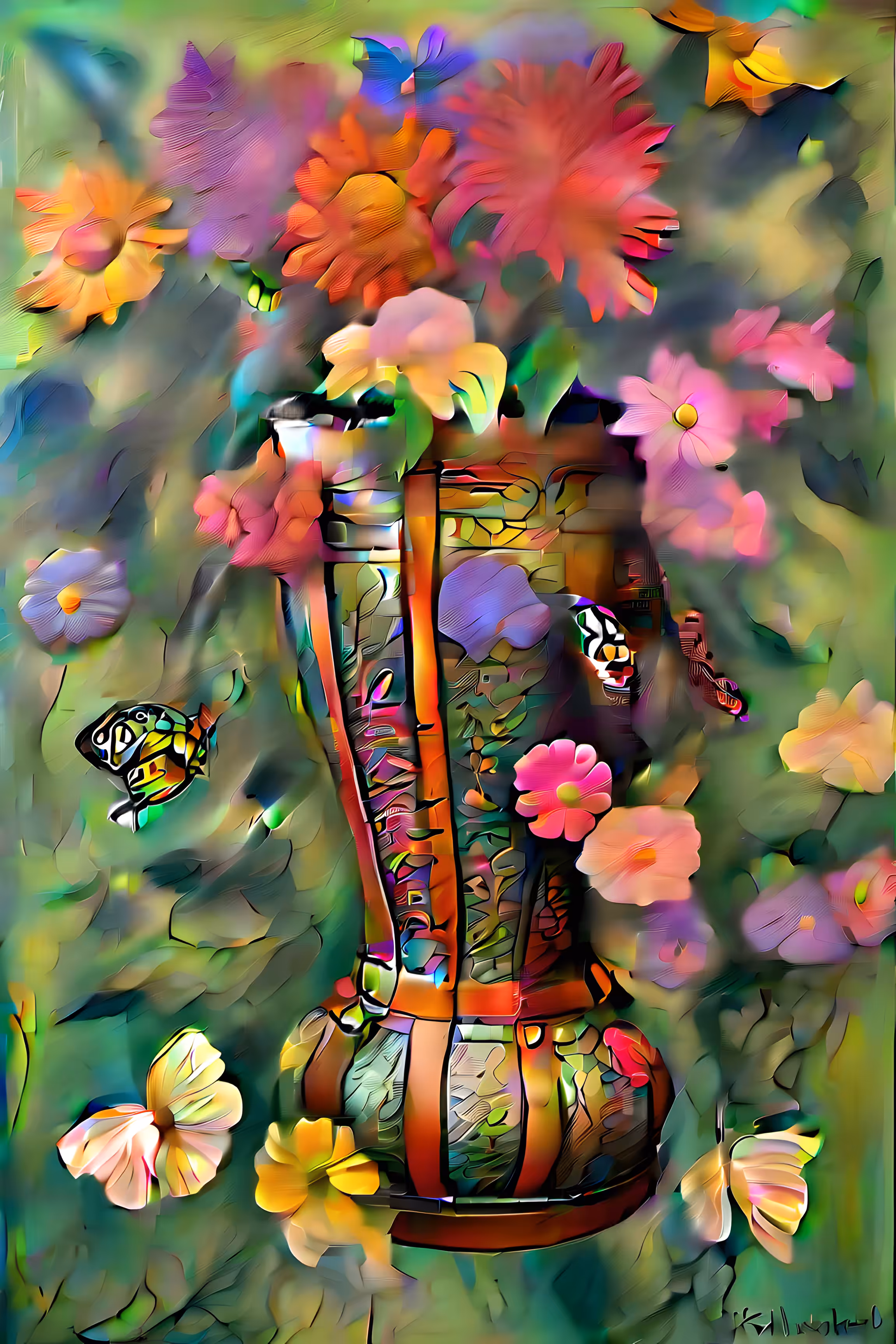 Flower Harness  #53