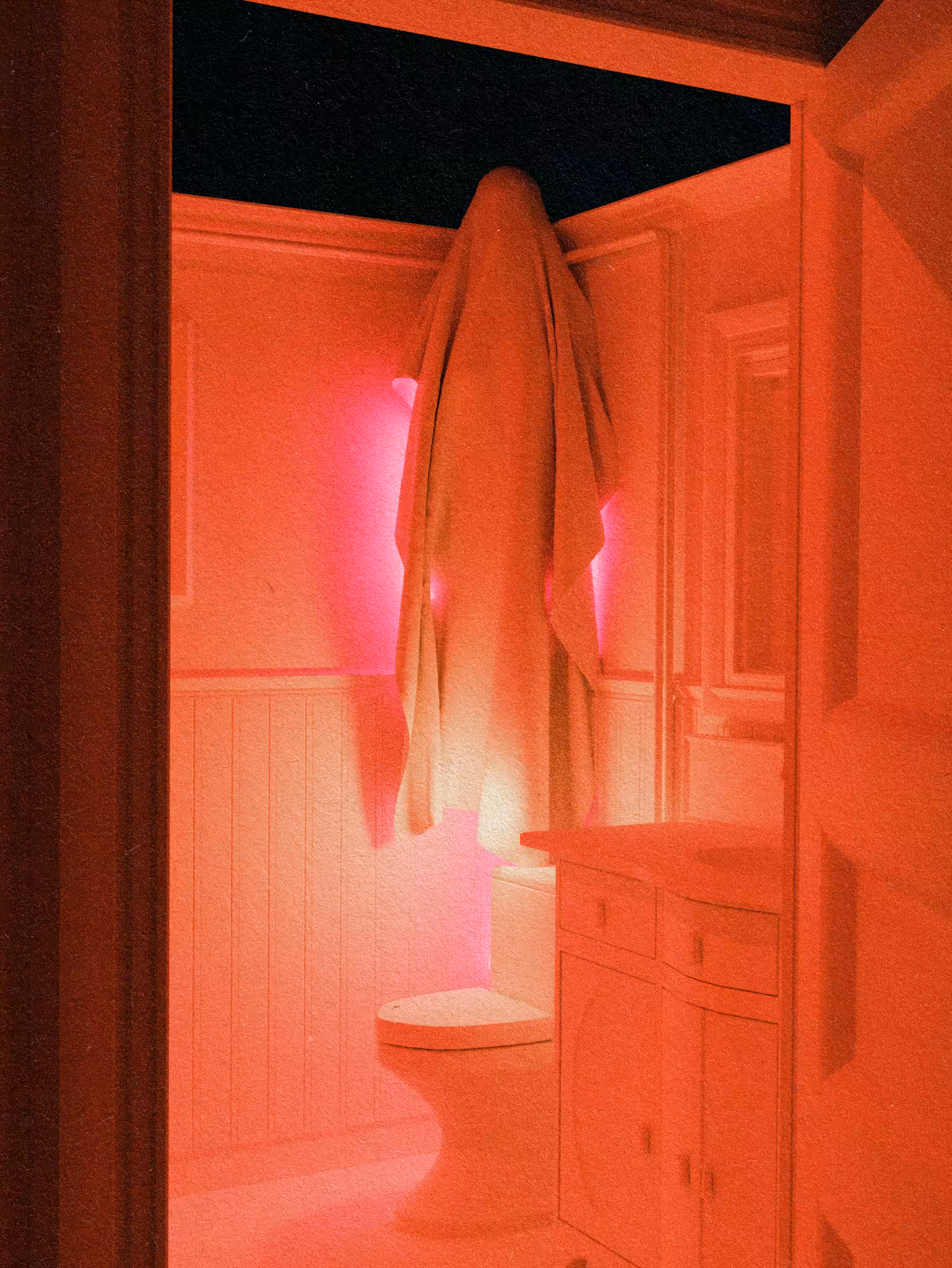midnight bathroom