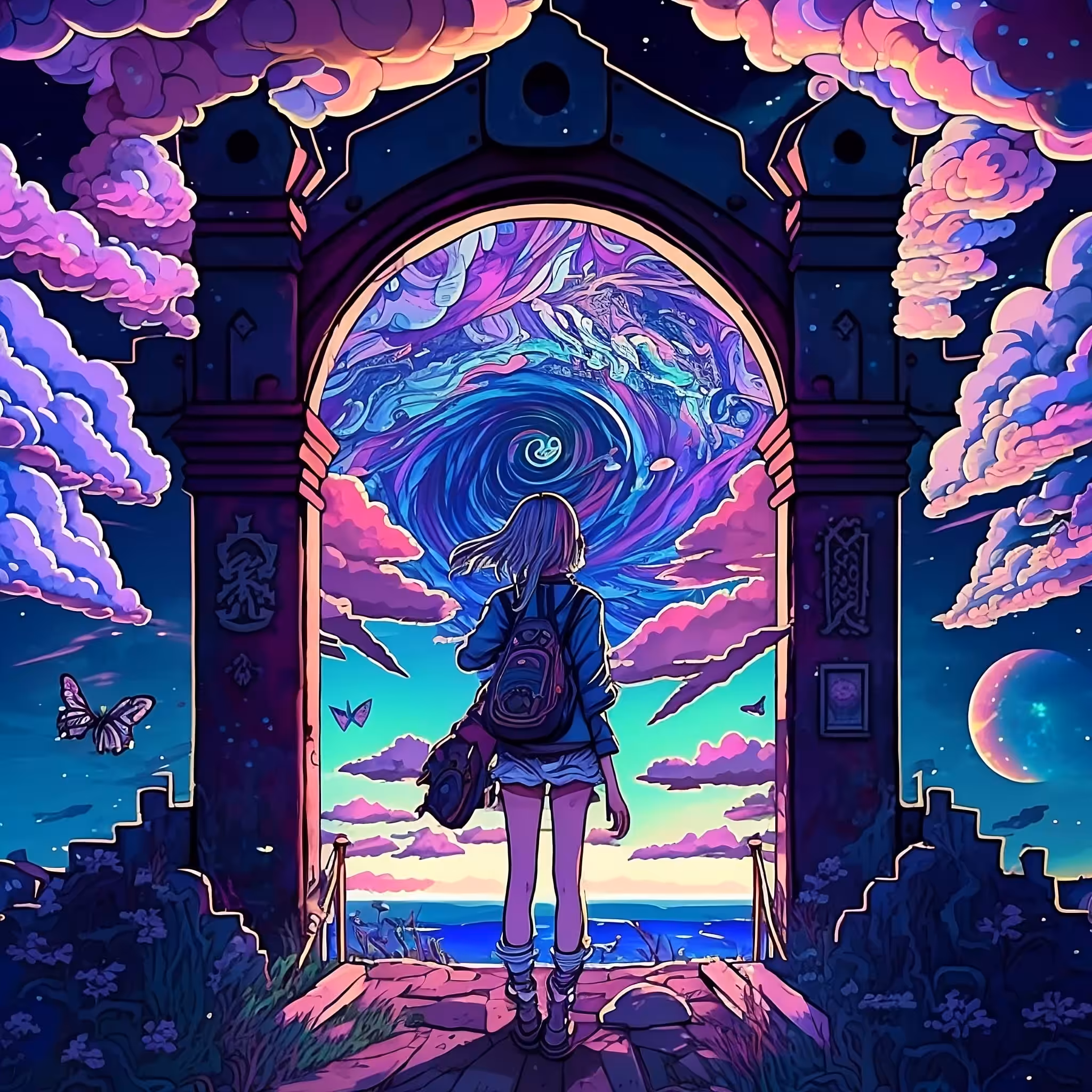 Night shine 🌌
