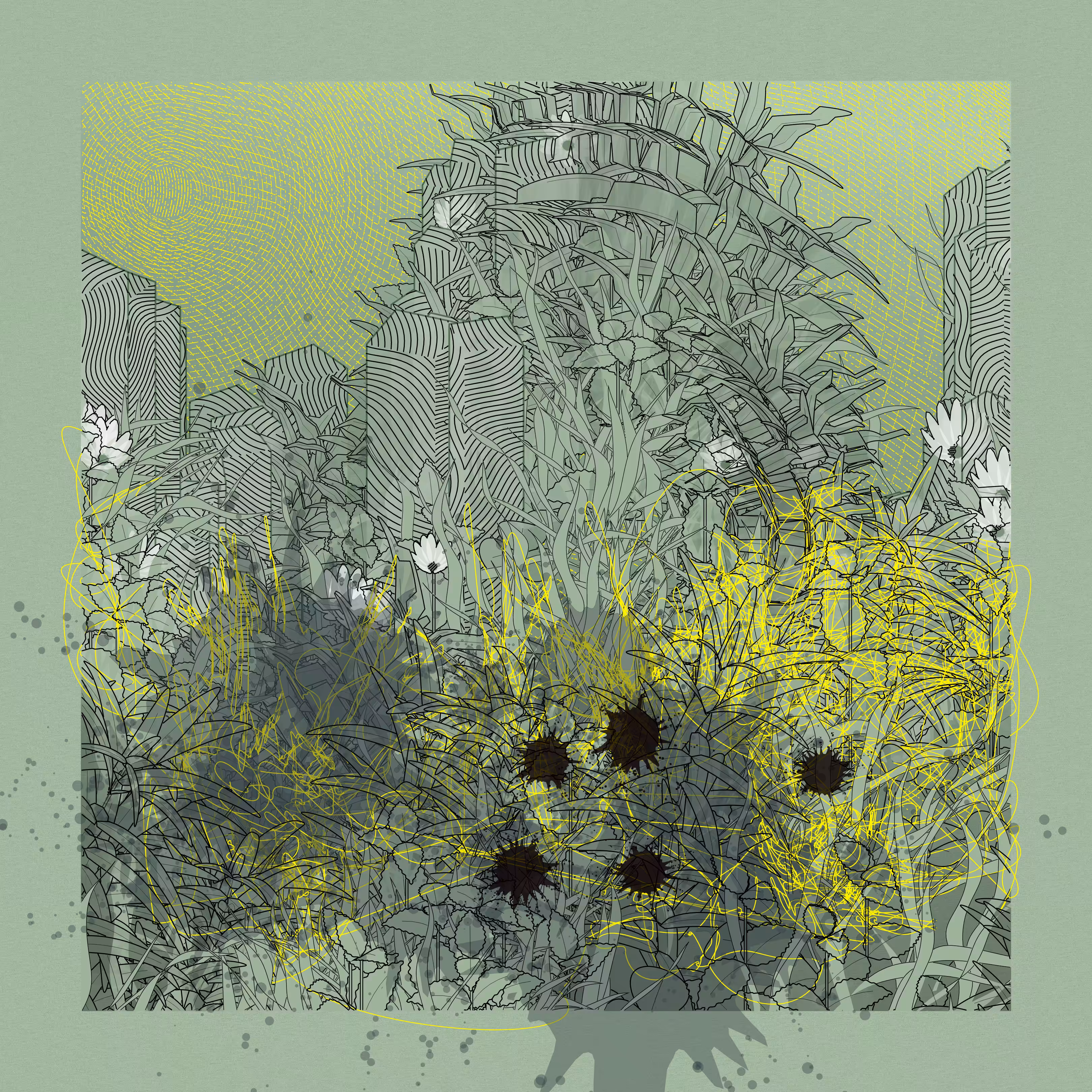 Landscape with Carbon Capture #7110