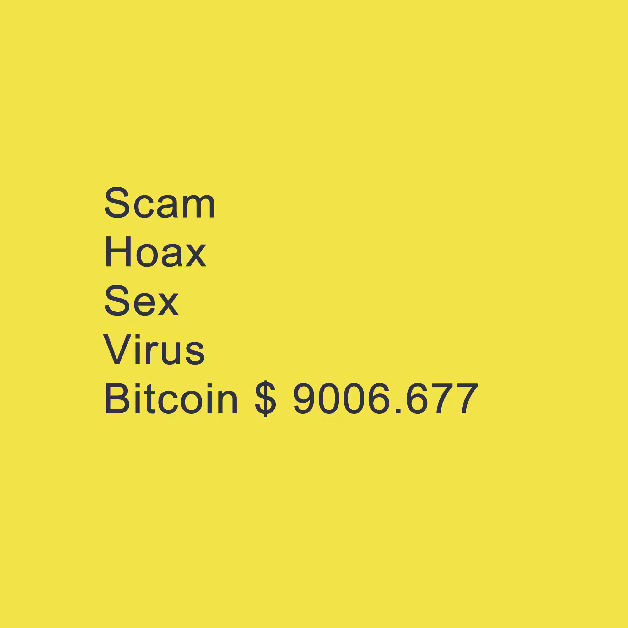 Minimal Poem 4
