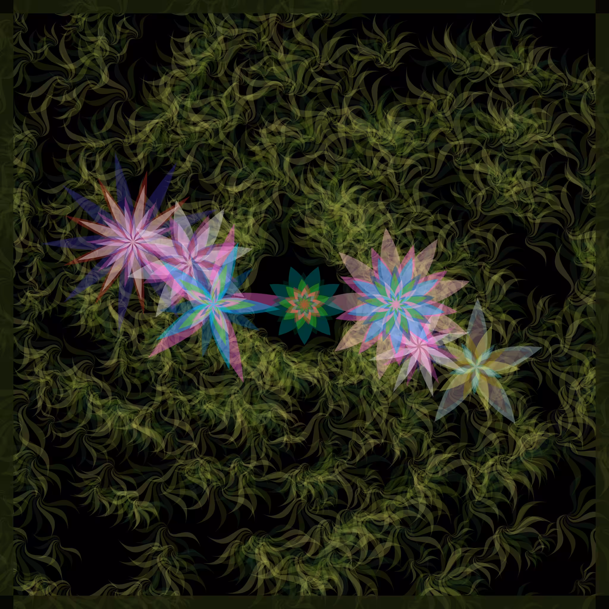 Bezier Garden #141