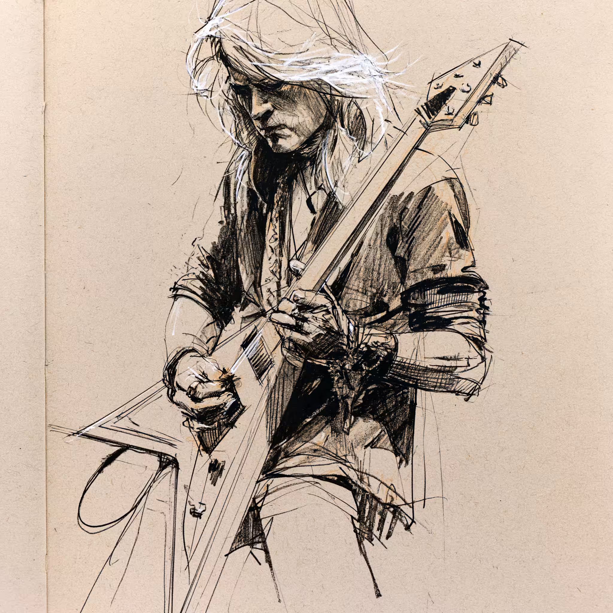 Electric Guitars (Sketch)