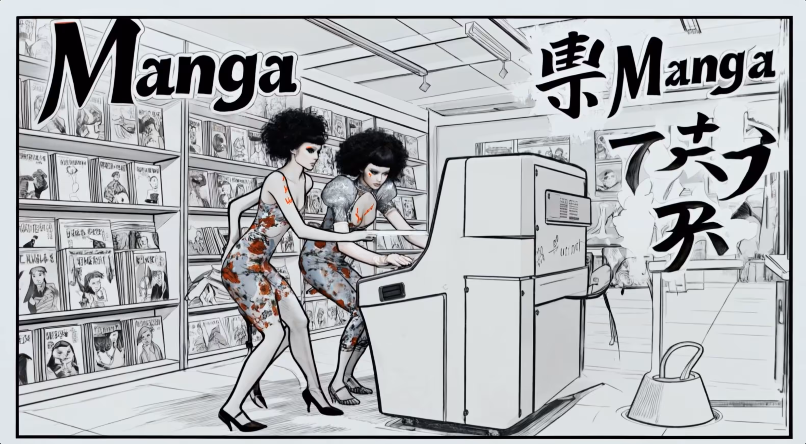 THE MANGA MACHINE - PORCELAIN ANDROIDS: Pinky Cherub Twins — Manga
