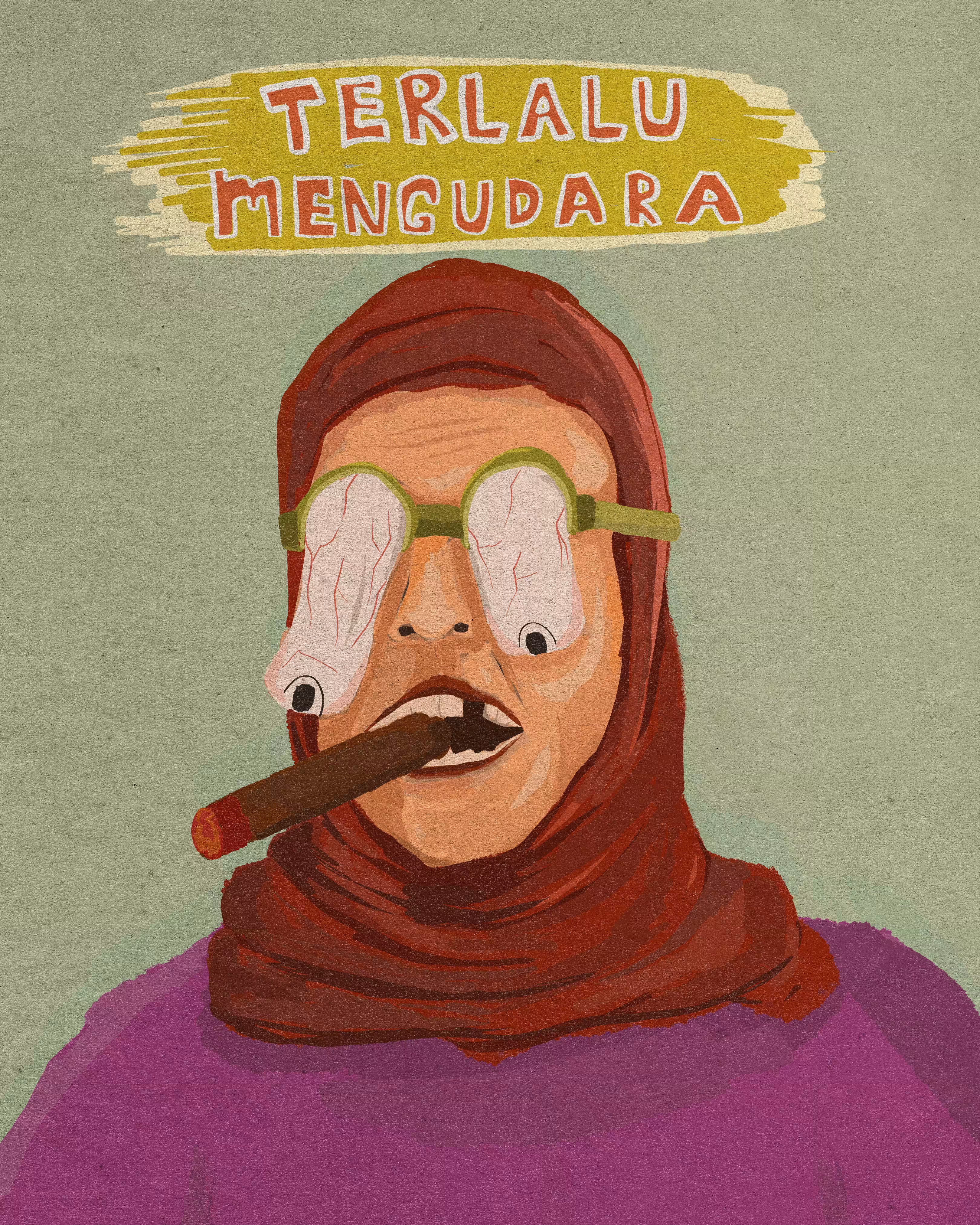 TERLALU MENGUDARA