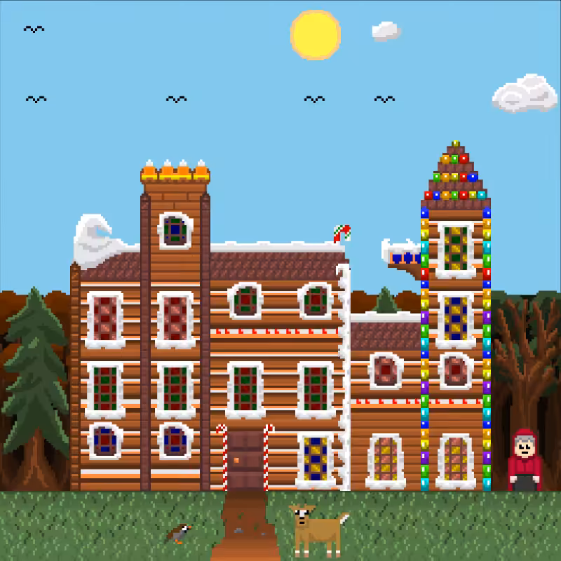 2D Mansion Candy House #95
