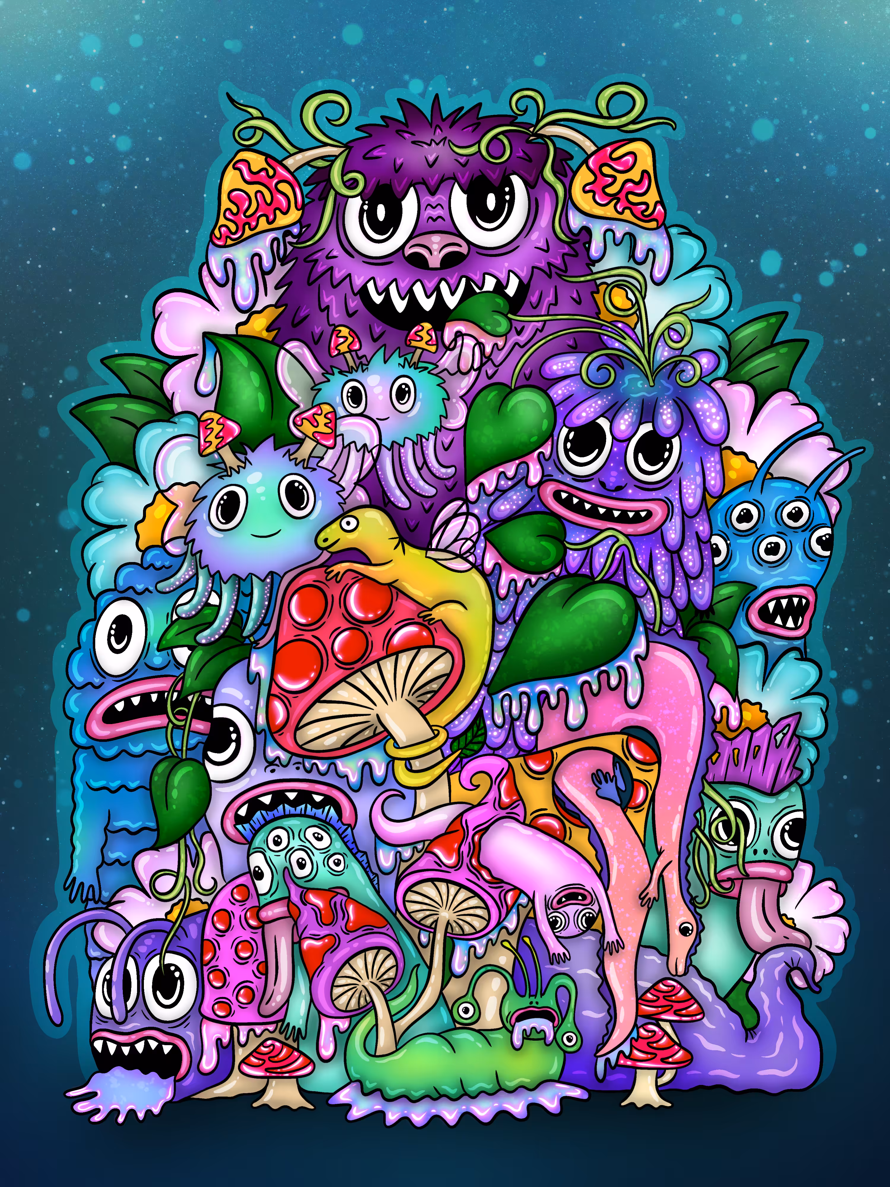 Forest Slimes