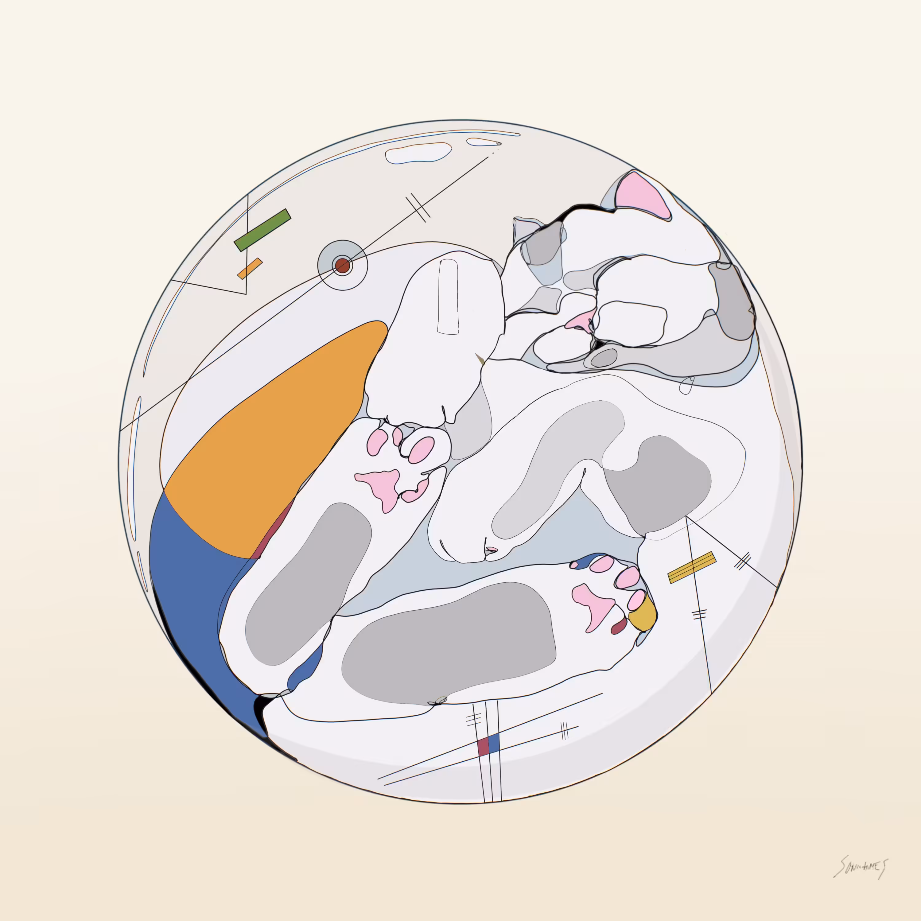 Cat In A Bubble 3