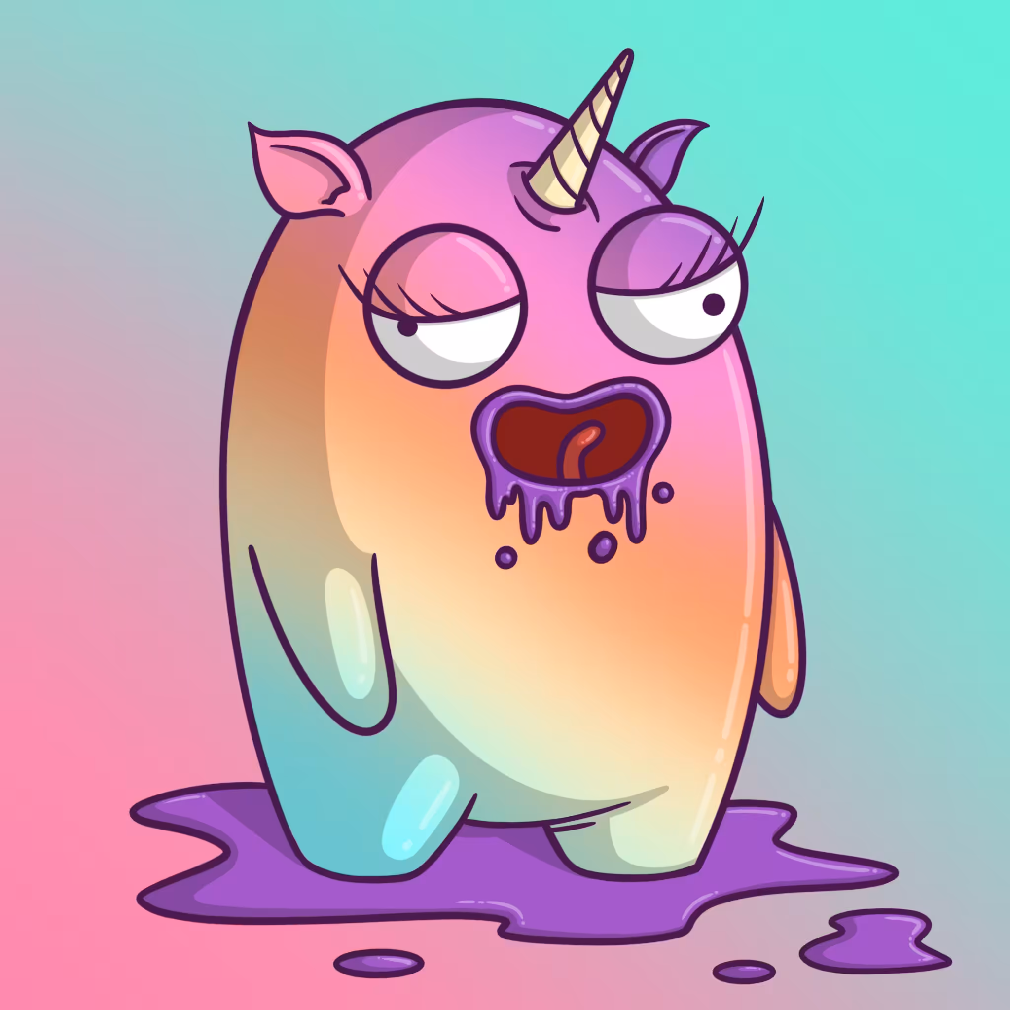 #002 - Rainbow Unicorn