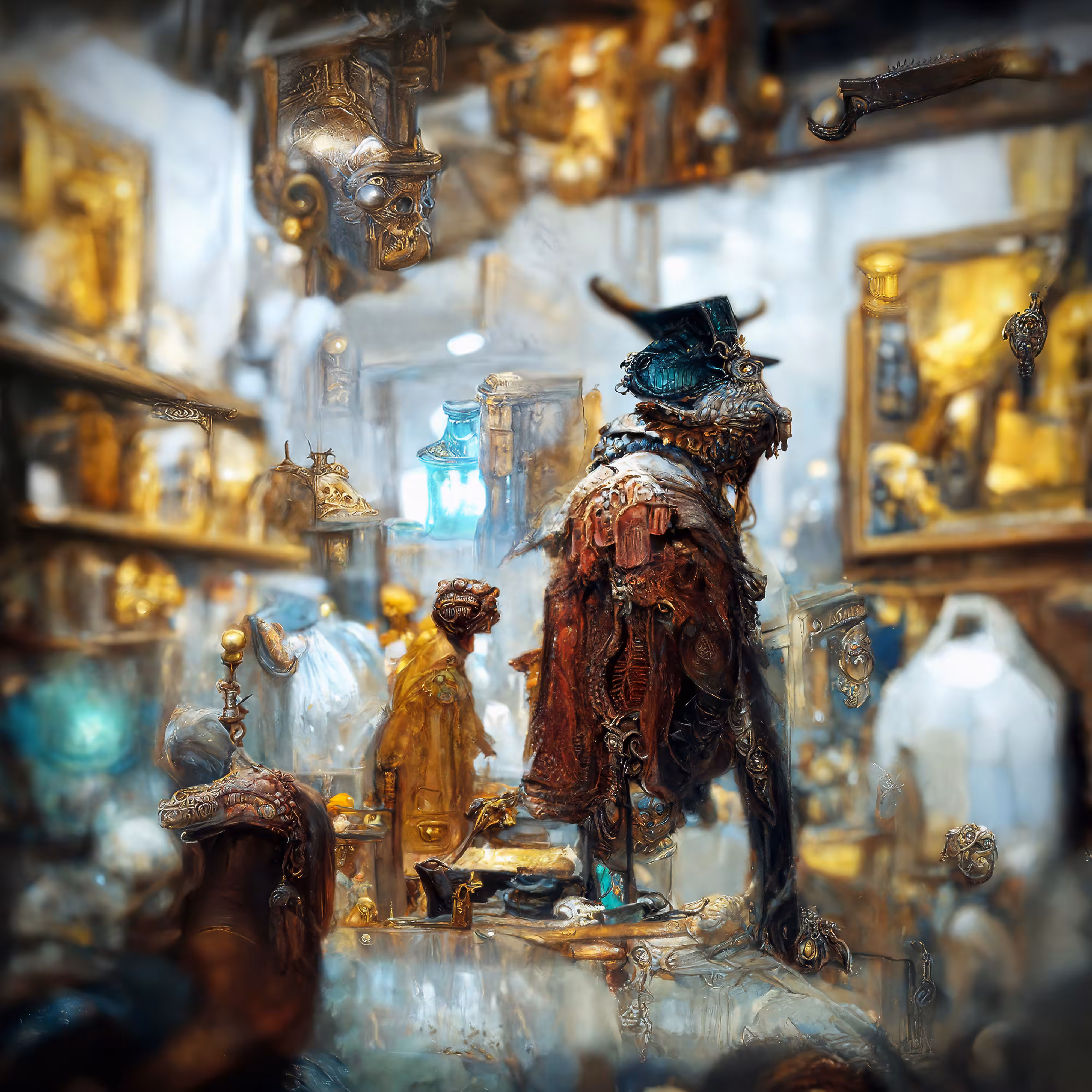 Journey #18 - Oddities and ancient alien artifacts, shopping district Orion
