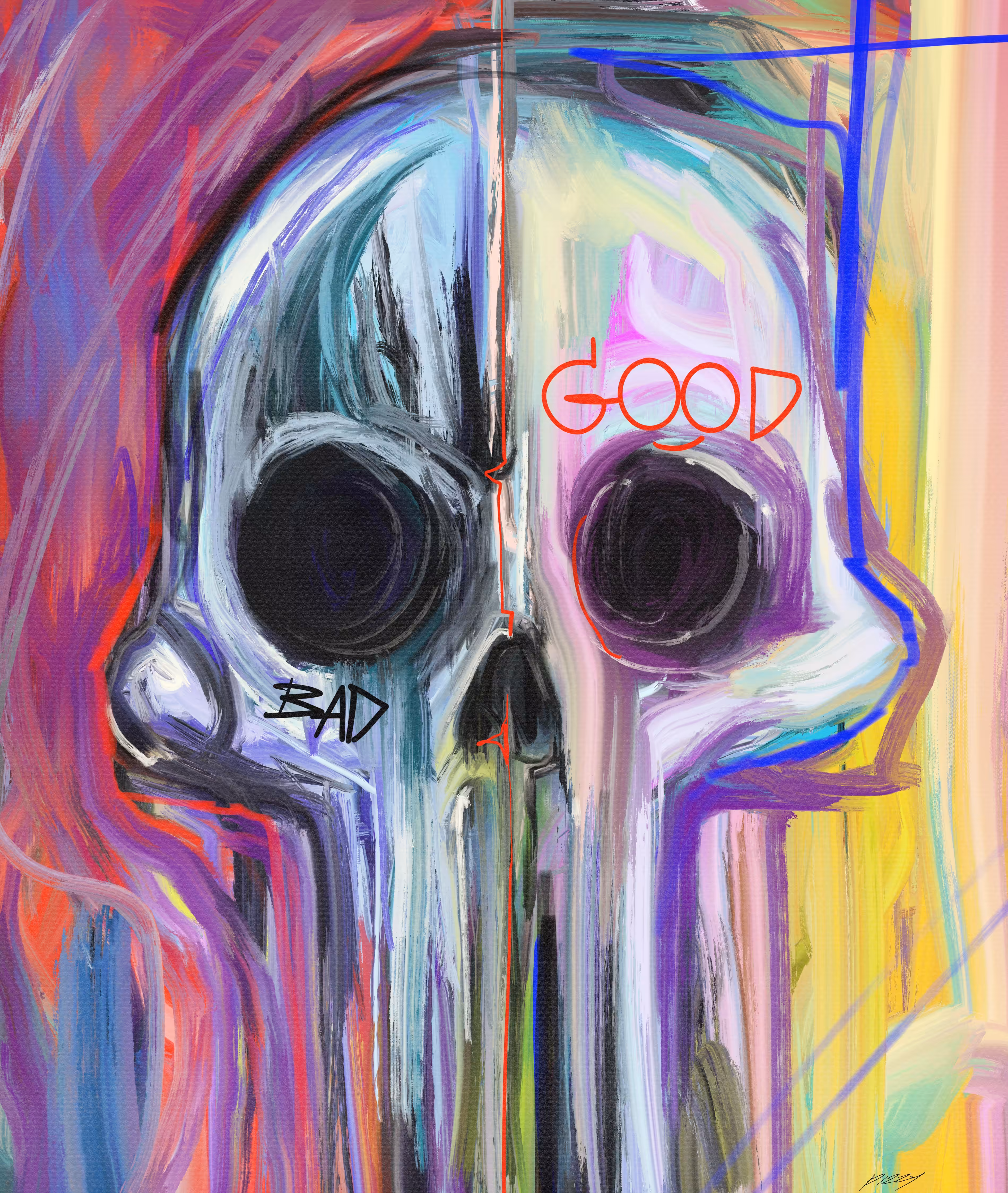 2 sides
