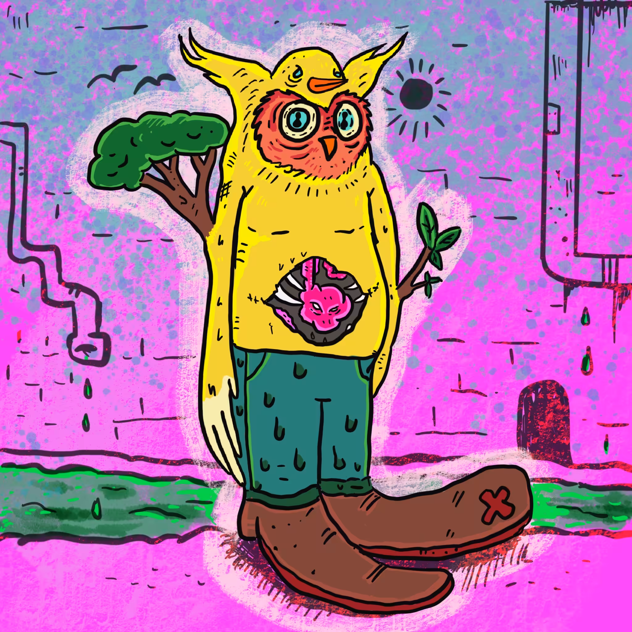 Crypto Carnies Vol 3: Escape Through the Sewer: HootBoot