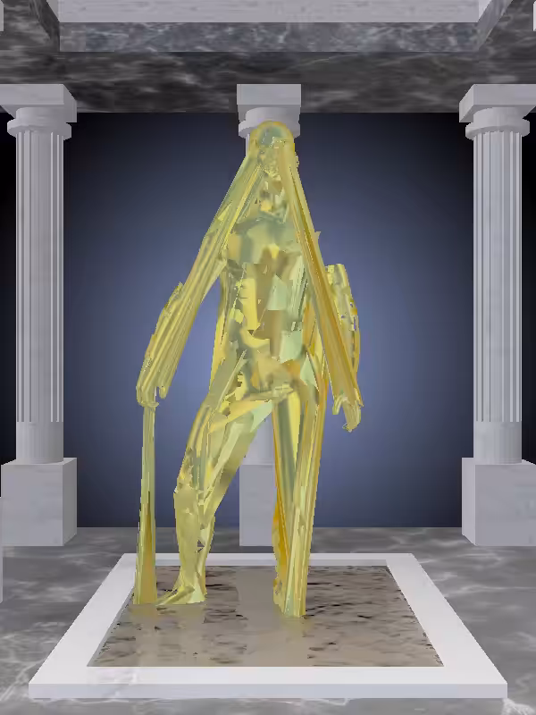 HeavenComputer: The Victorious Green-Golden Goblet Man #3720