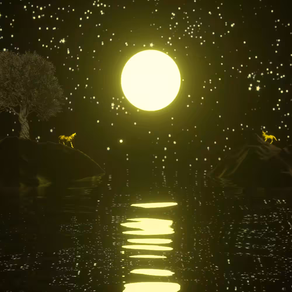 Wolf couple
