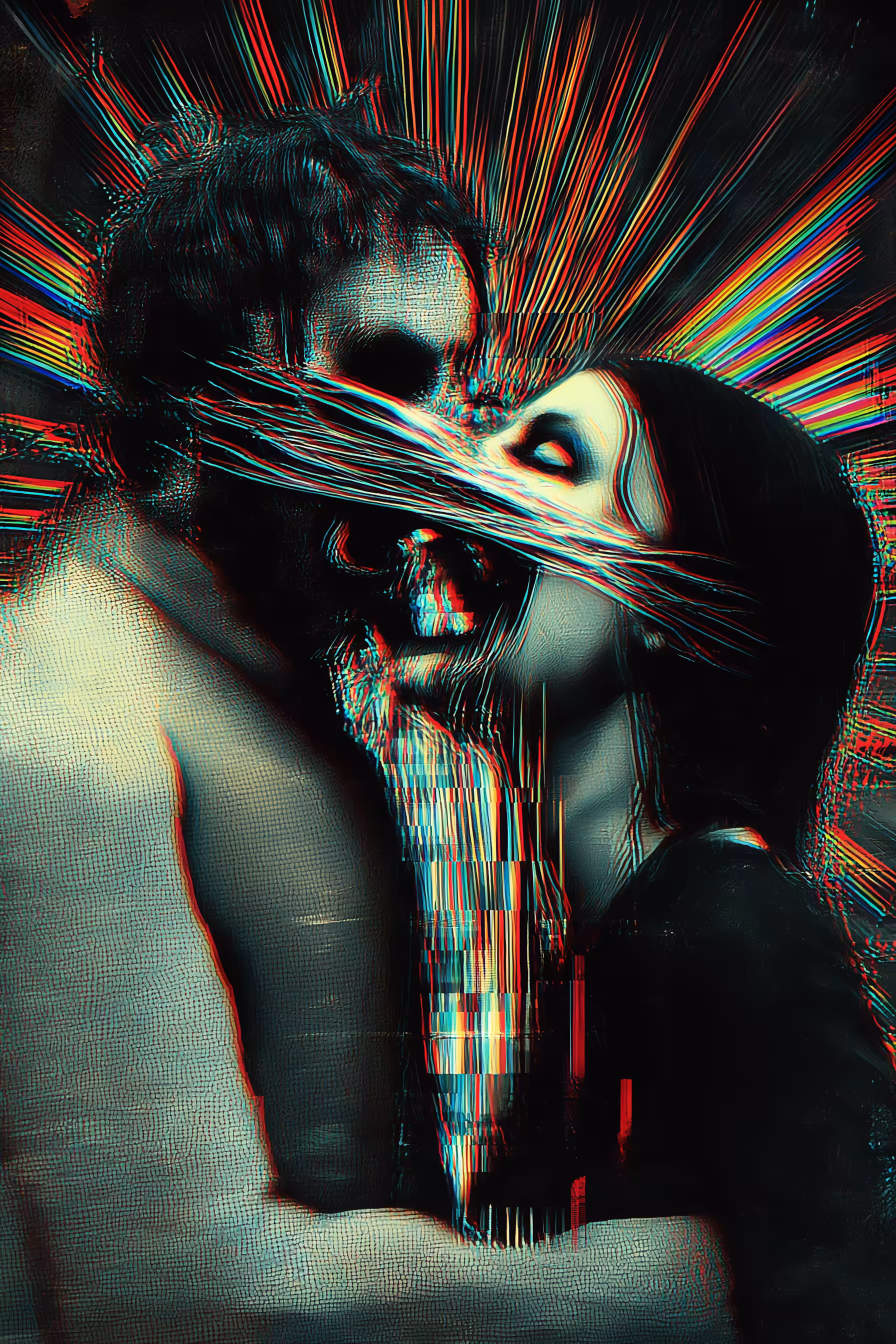 Chromatic Agony: Digital Coalescence