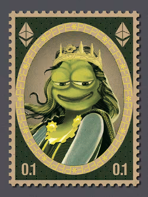 Queen of the Pepes stamps 03