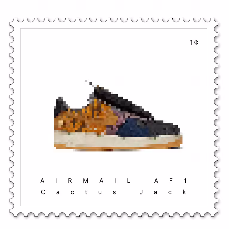AIRMAIL AF1 Cactus Jack
