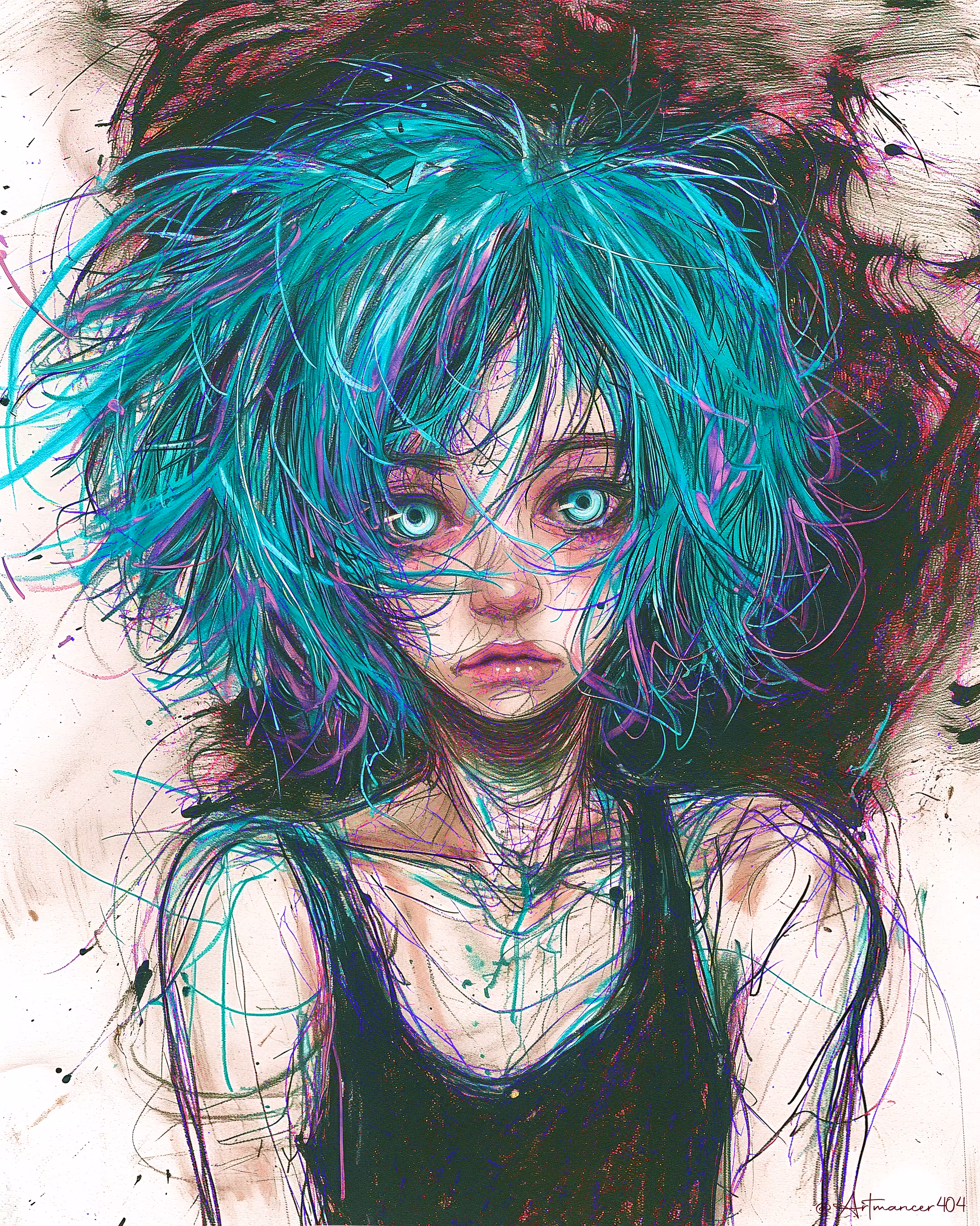 “Portrait of My Social Anxiety”  