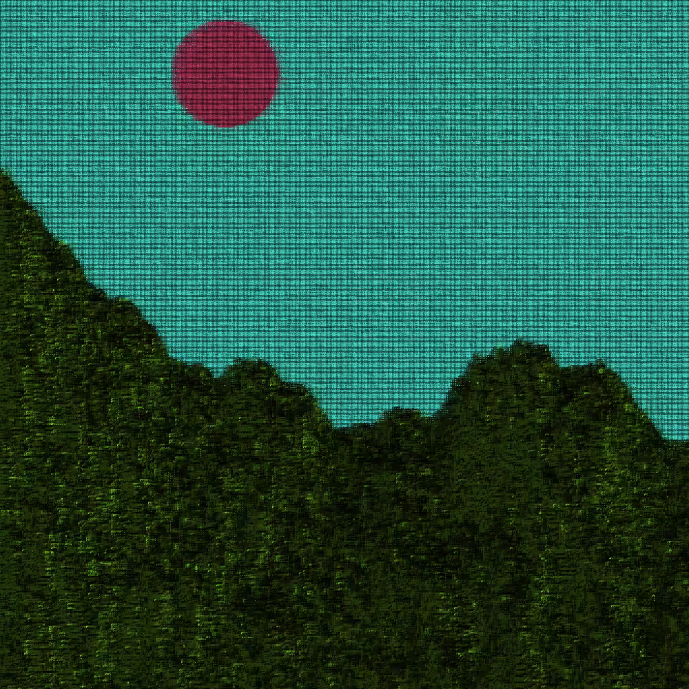 Classic generative landscape V2 #39