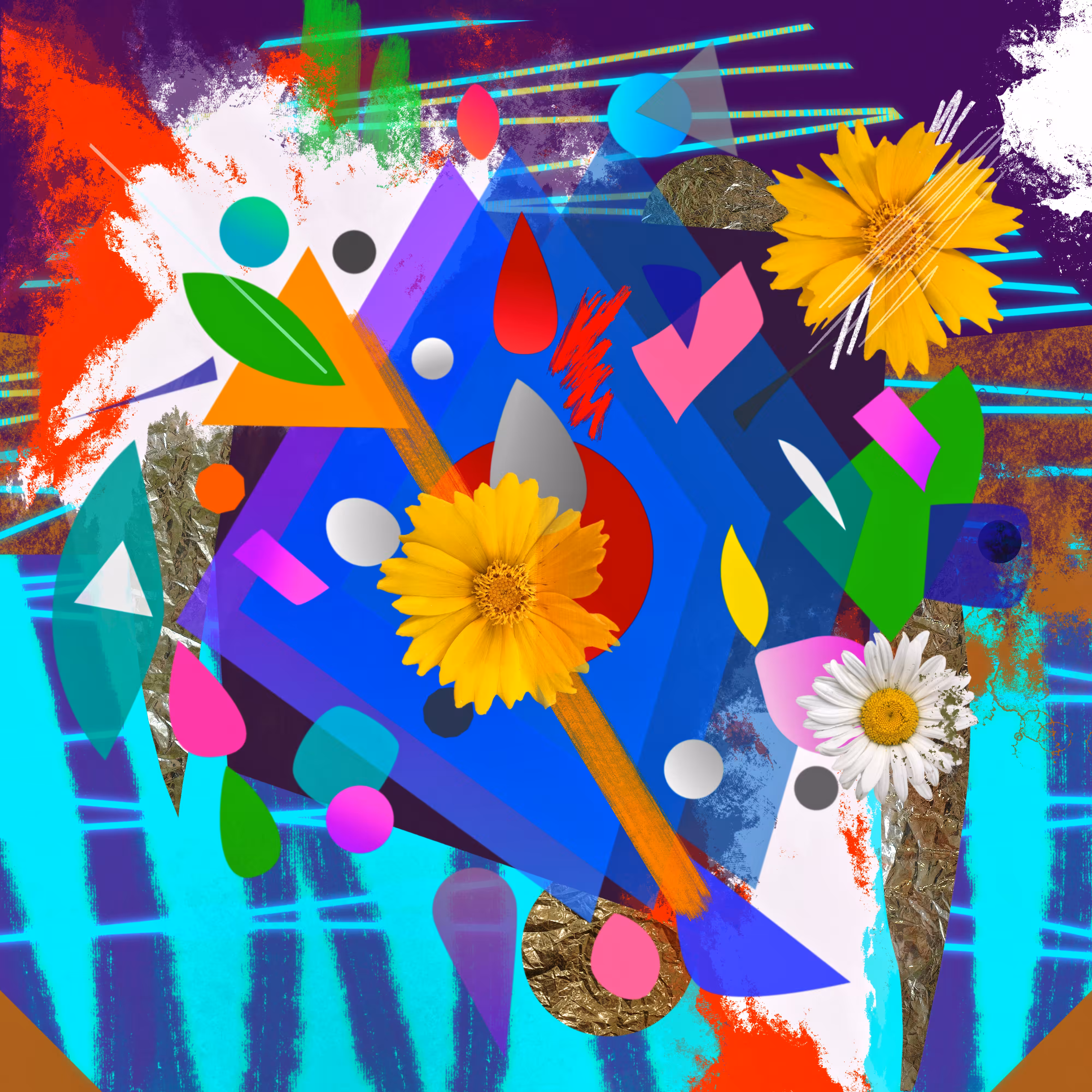 "Dawn in the meadow"