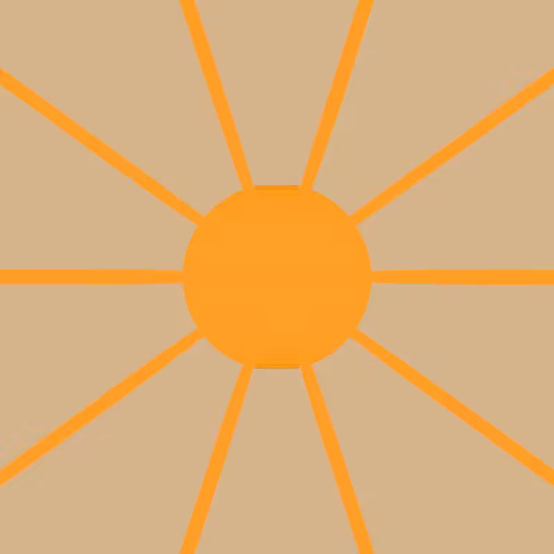 Lever de soleil linéaire #12