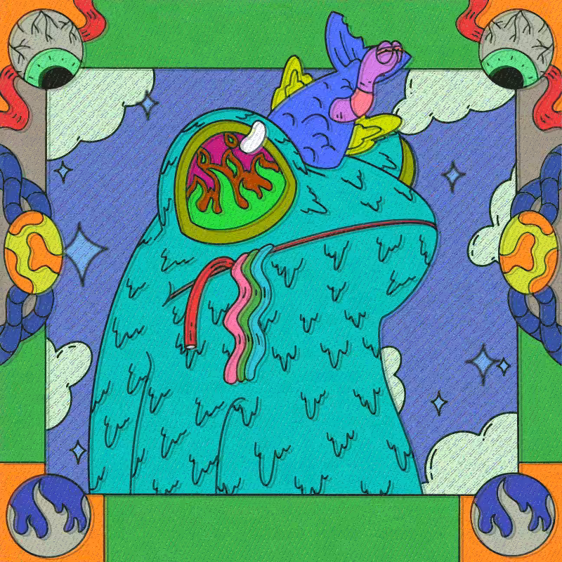 Blue Toad #32