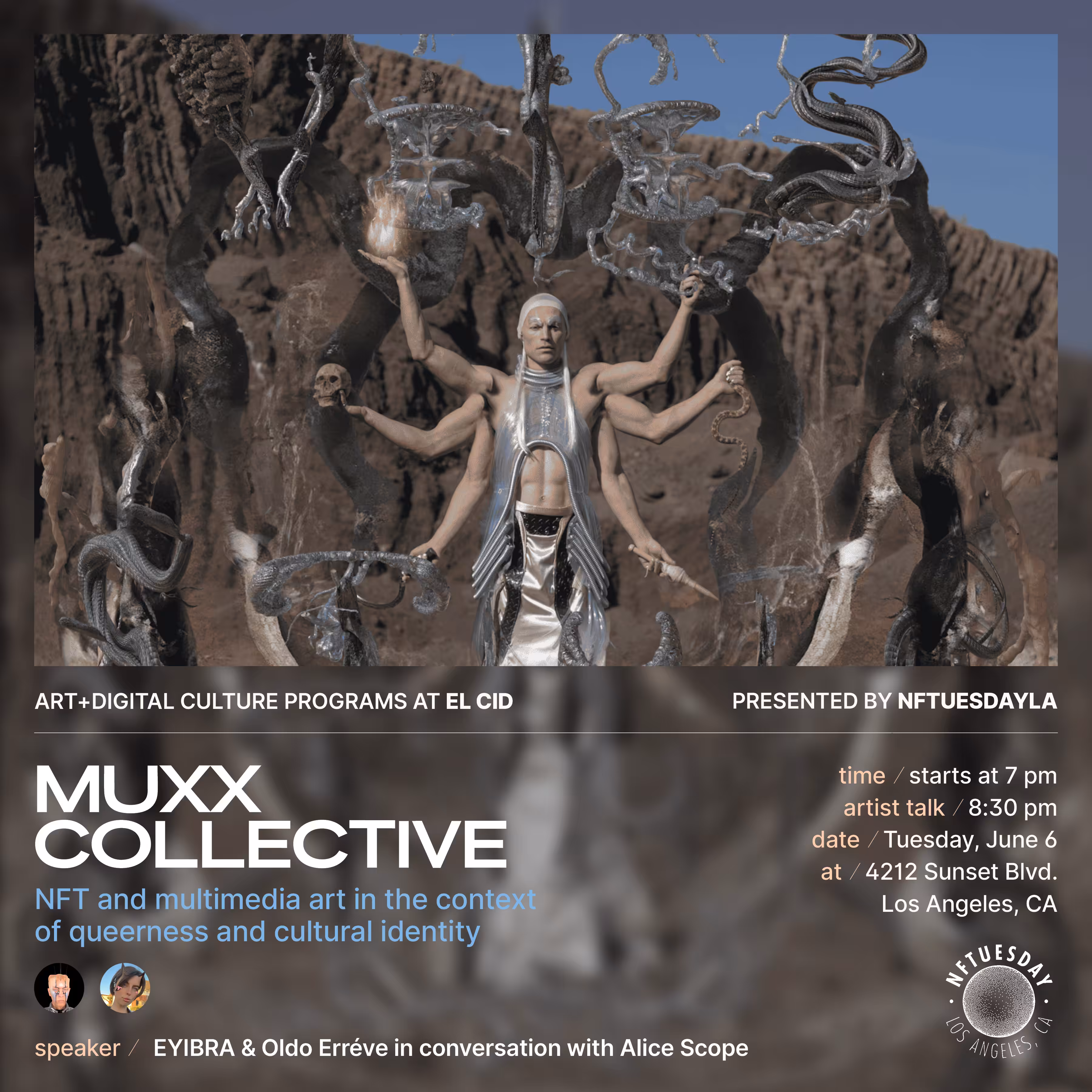 MUXX COLLECTIVE - EYIBRA, Óldo Erréve & Alice Scope (PF17)