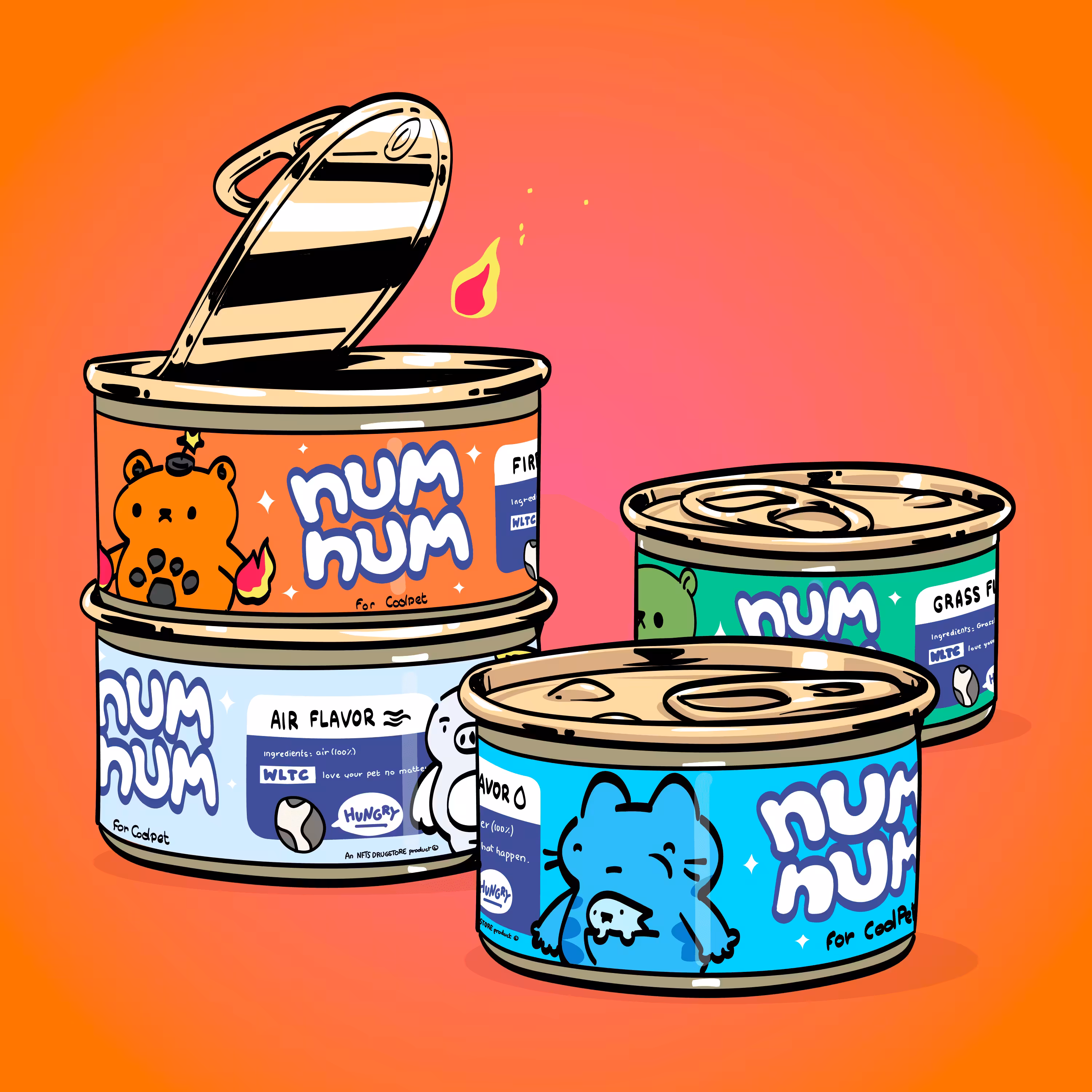 NUM NUM Coolpets food #44