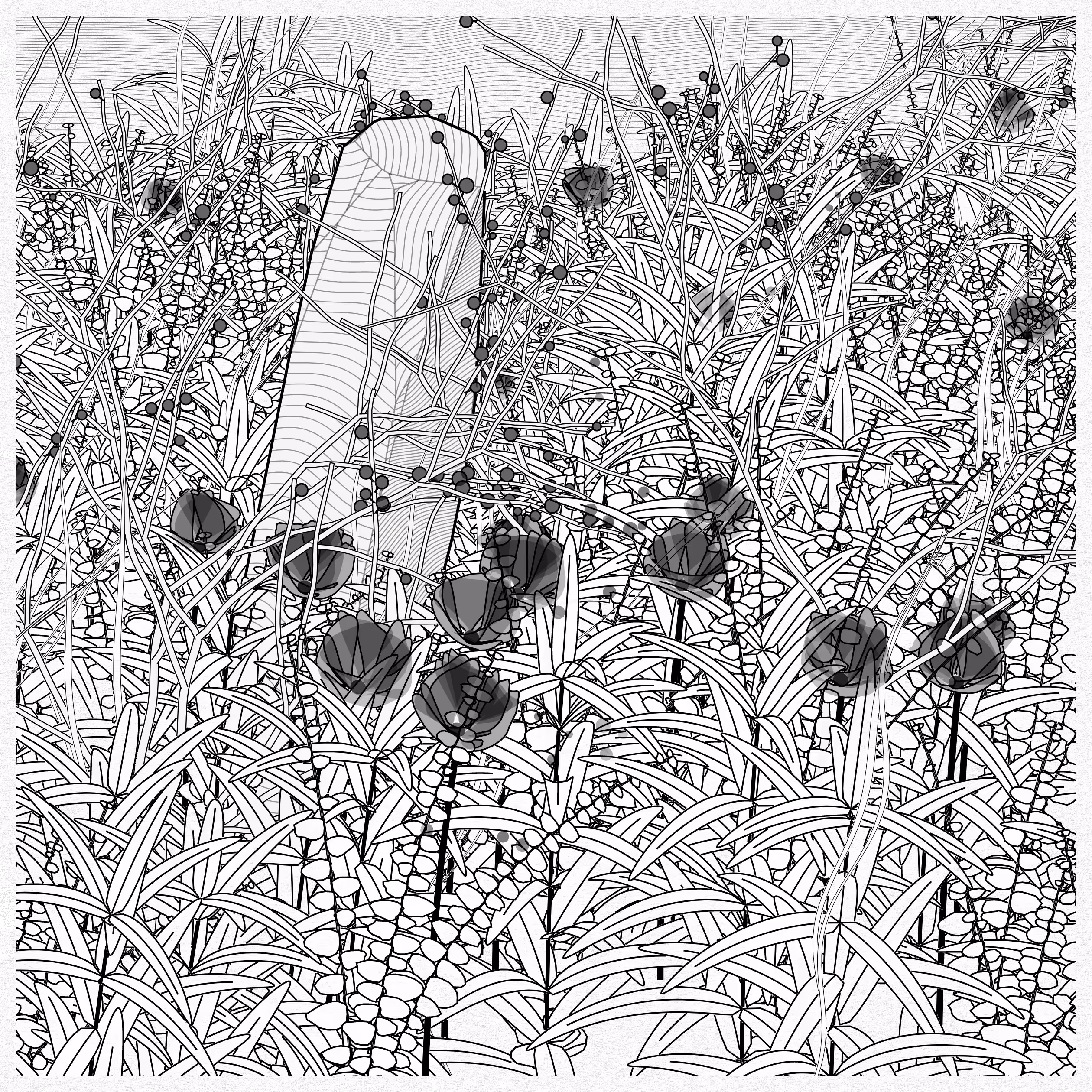 Garden, Monoliths #244