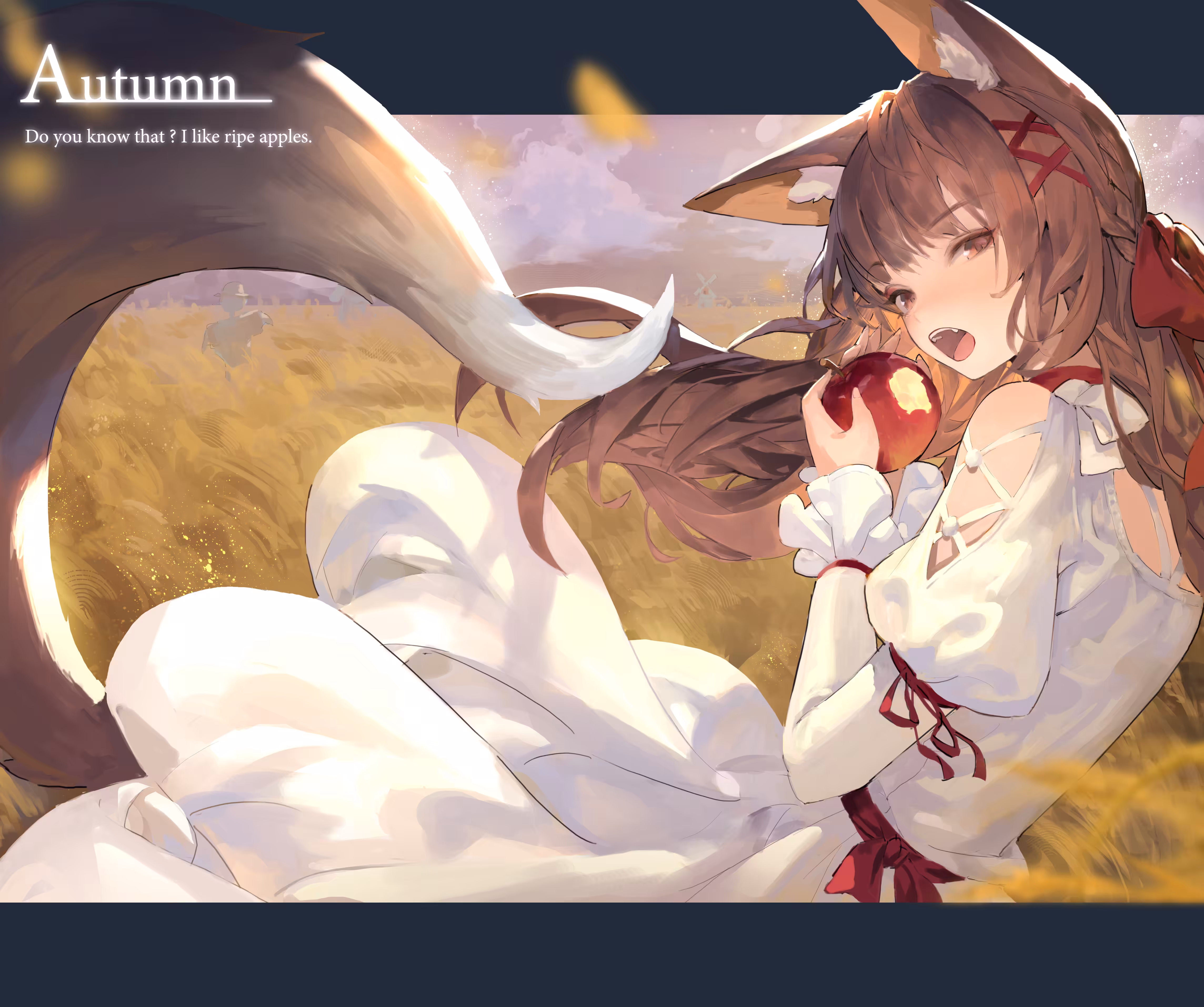 Fox - Who likes apples