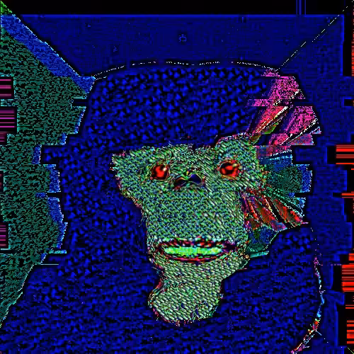 Clever chimp.