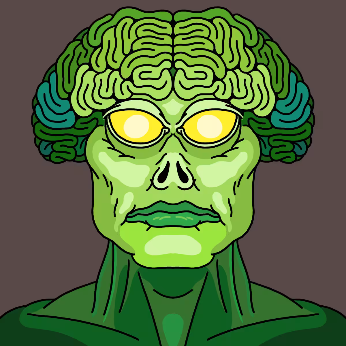 |Hedz| Green Brainiac
