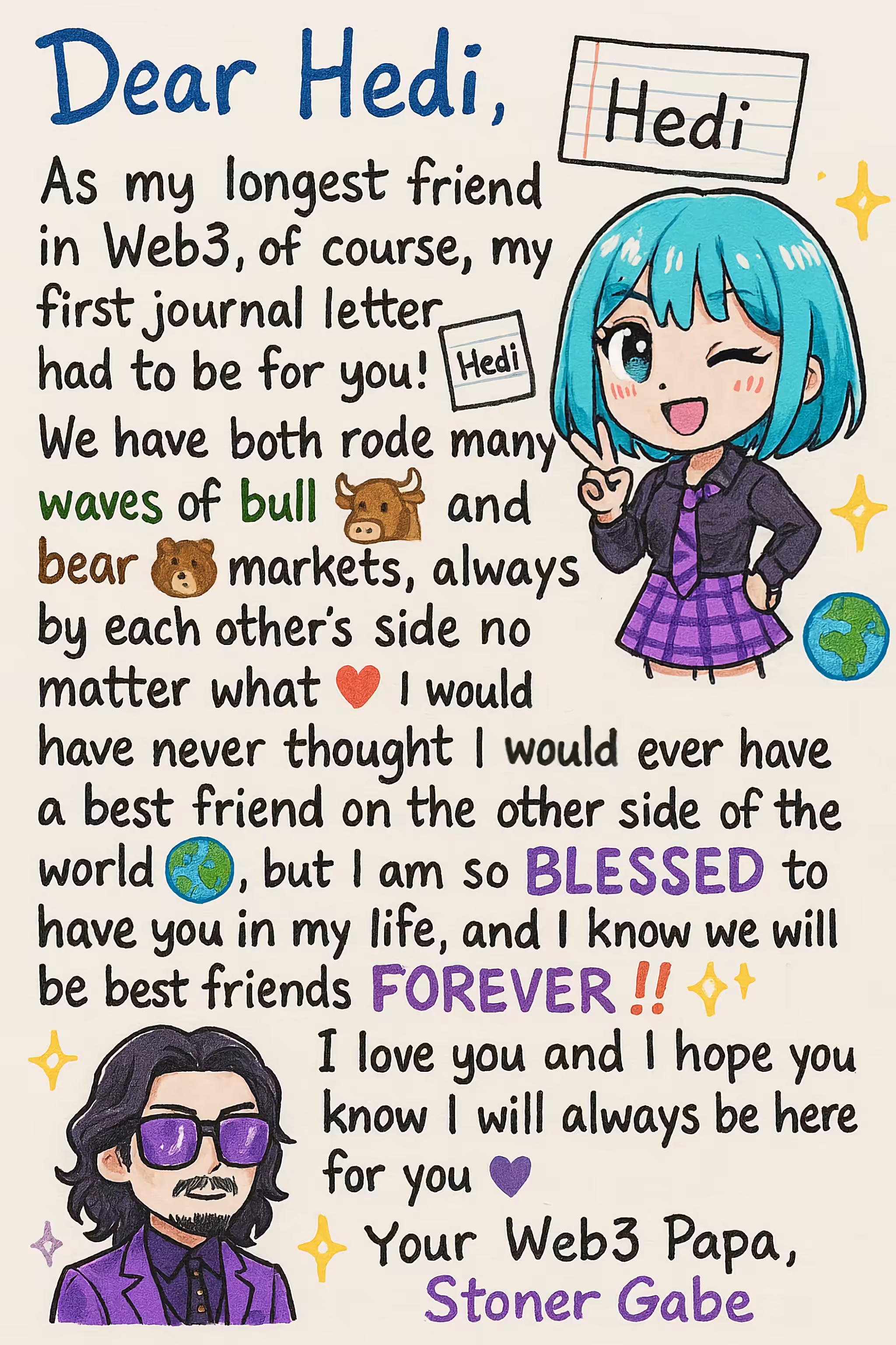 Letter #01: Dear Hedi