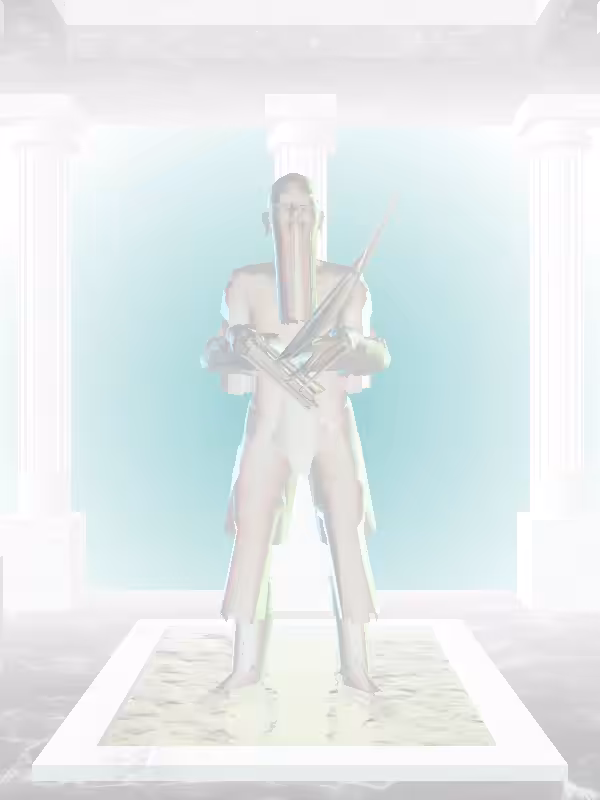 The Old Chatoyant Amazonite Woman #7037